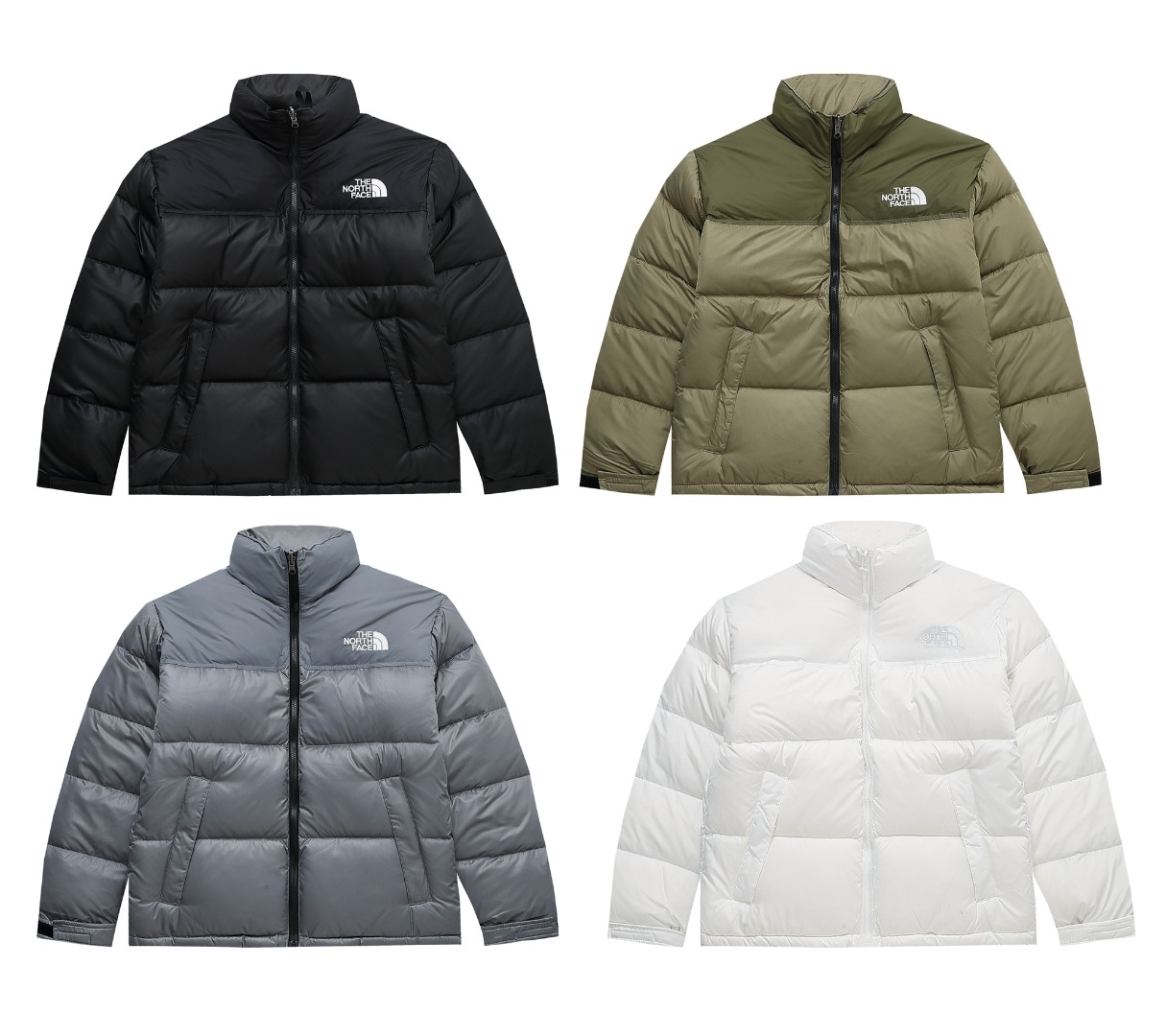 Versión premium. Colores: negro, blanco, verde, gris. Estilo años 90. The North Face | Edición limitada con parche de c…