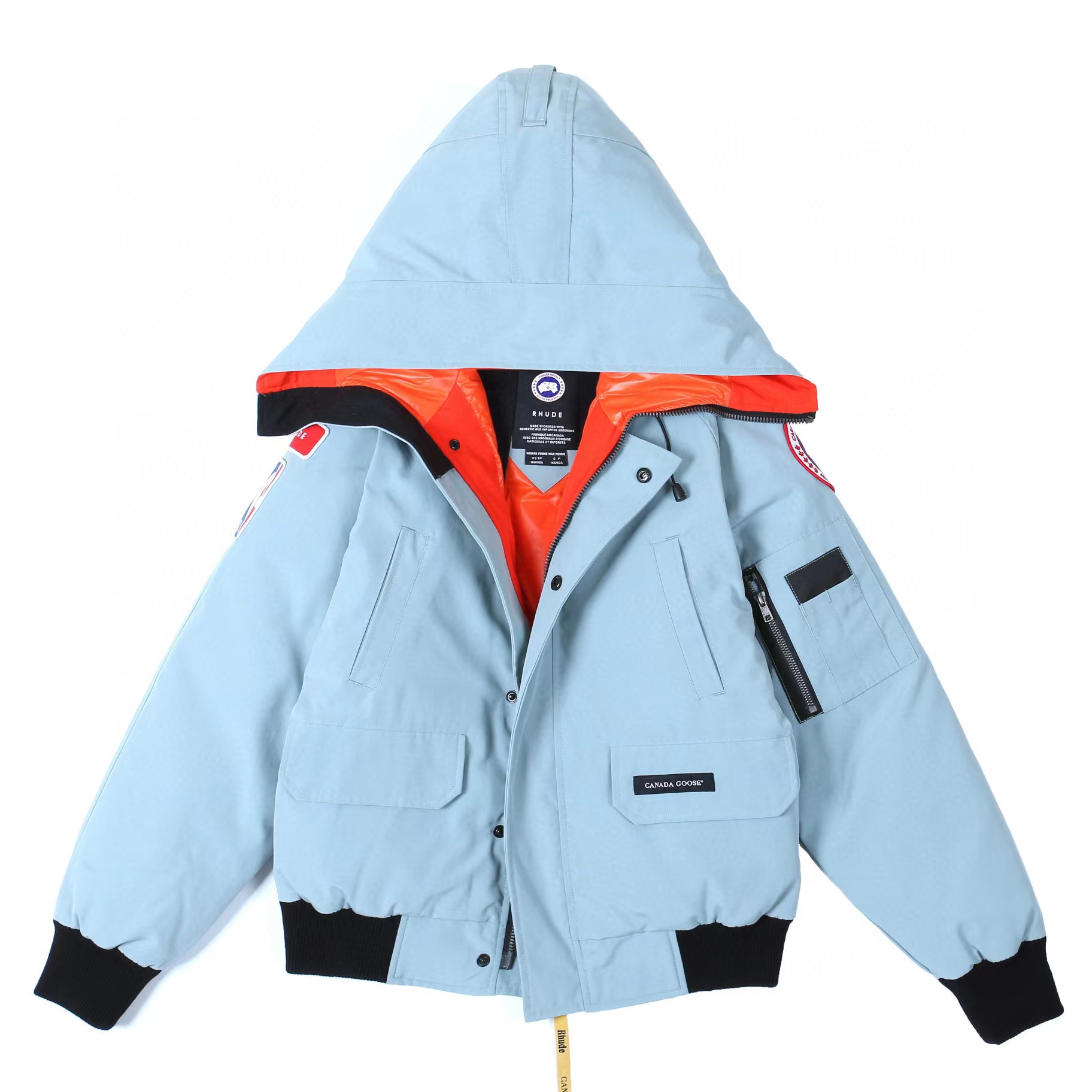 Número de estilo ~~ F284 Versión de compra Marca canadiense La chaqueta de plumas de tres partes Canada Goosex NBA x Rh…