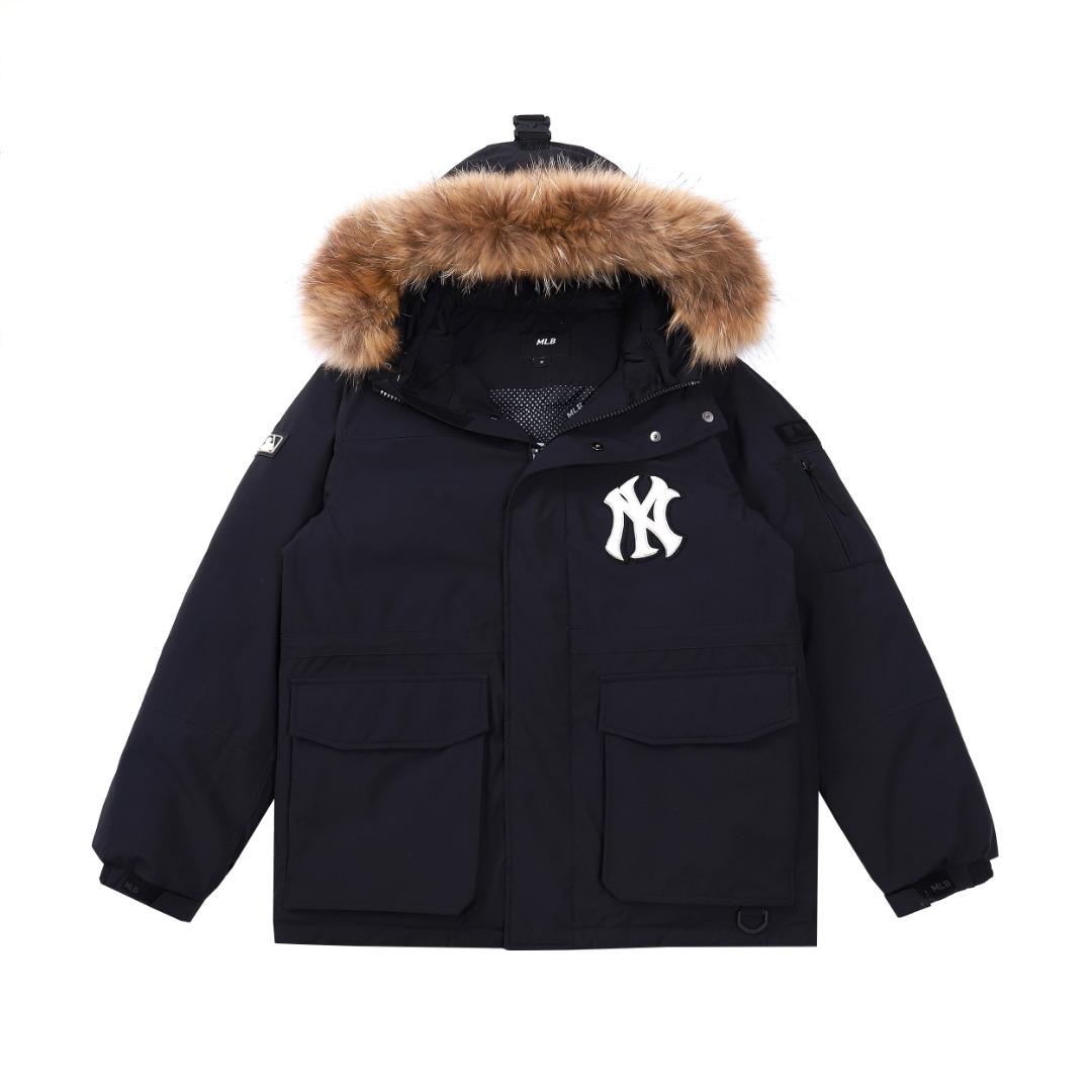 Número de modelo~~F277 versión de agente de compras MLB Yankees de Nueva York, chaqueta de trabajo/plumón con logotipo …