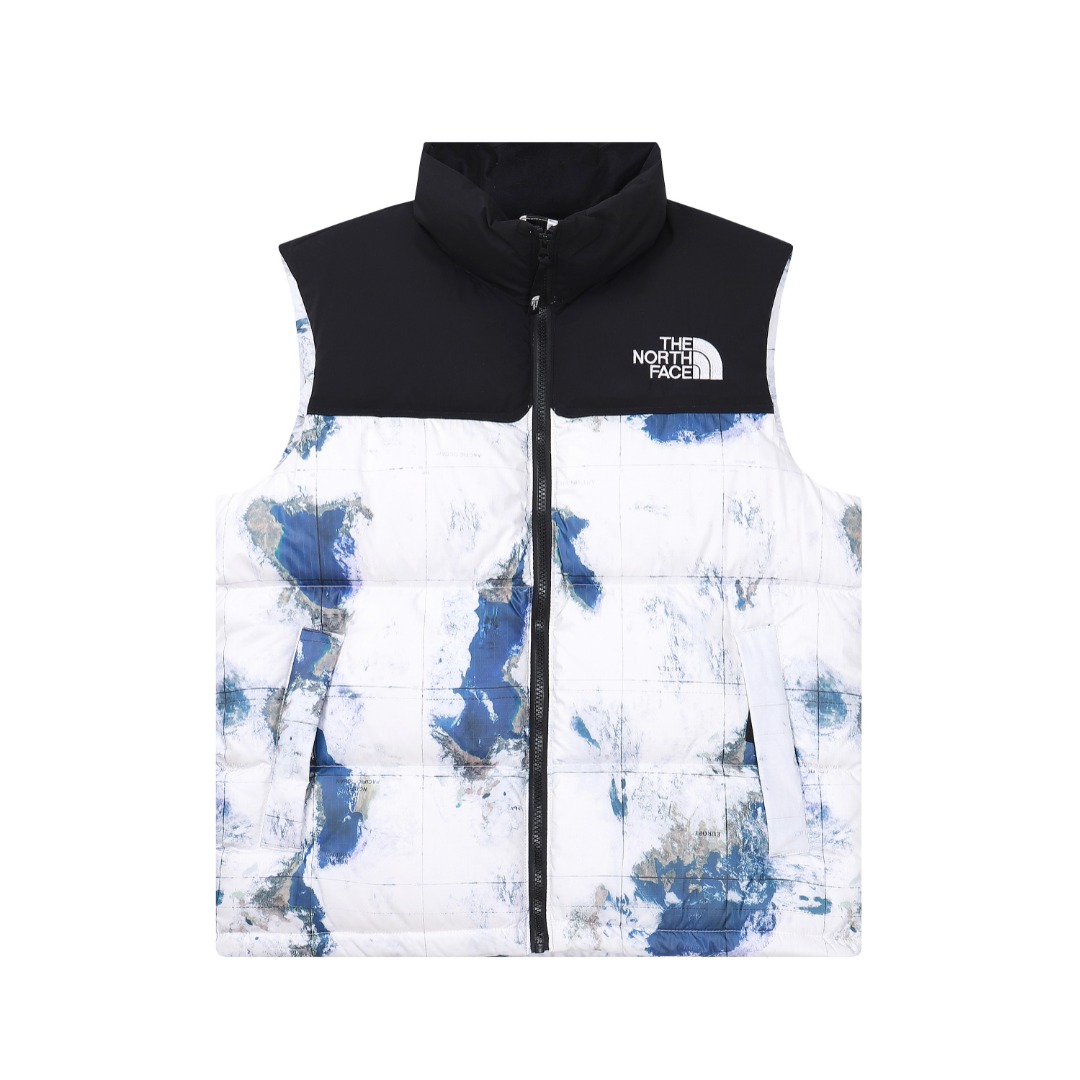 Modelo~~F301 versión de compra por encargo The North Face | Nuptse de cuadros grandes / chaleco de plumas ❶El…