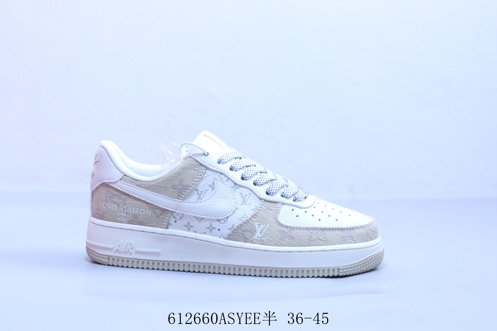 Nike Nike Air Force 1 AF1Nike    低帮 空军一号休闲板鞋 LV 612660ASYEE半 36-456