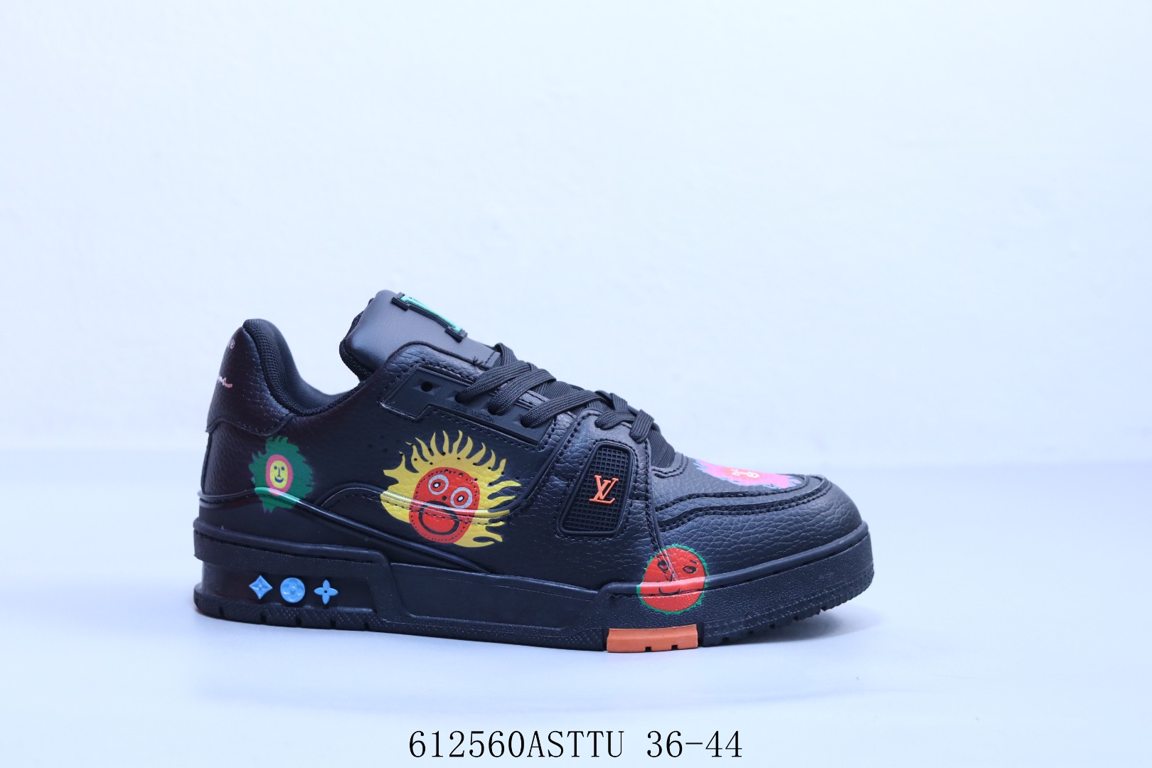 LVLVLV Trainer Sneaker Low休闲运动文化百搭篮球鞋 胖丁 黑太阳612560ASTTU 36-446