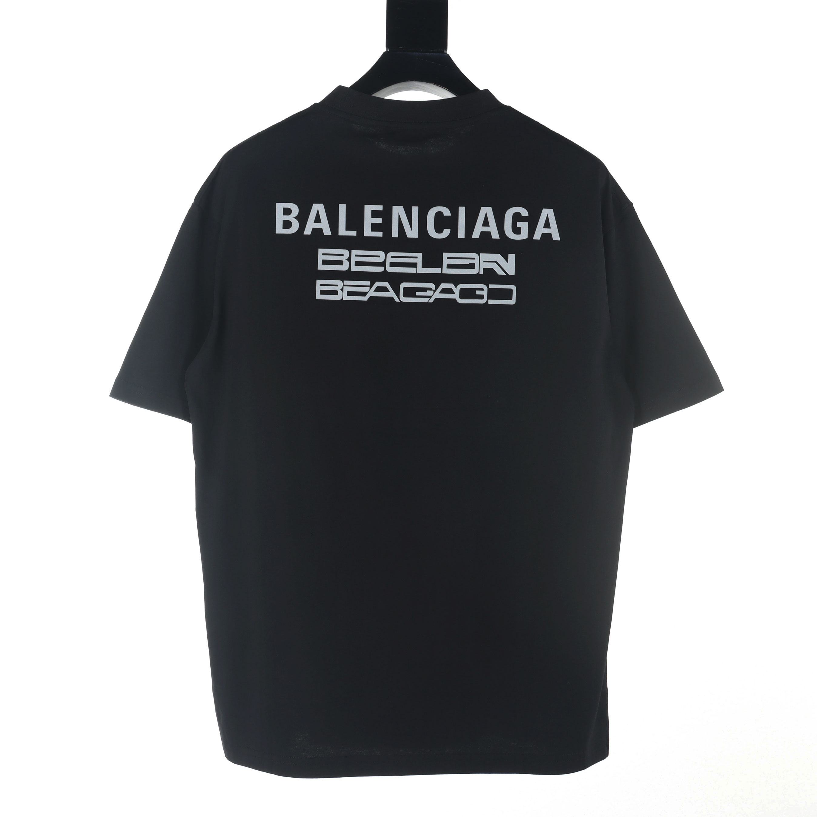 BALENCIAGA/巴黎世家BLCG 3M反光字母短袖T恤