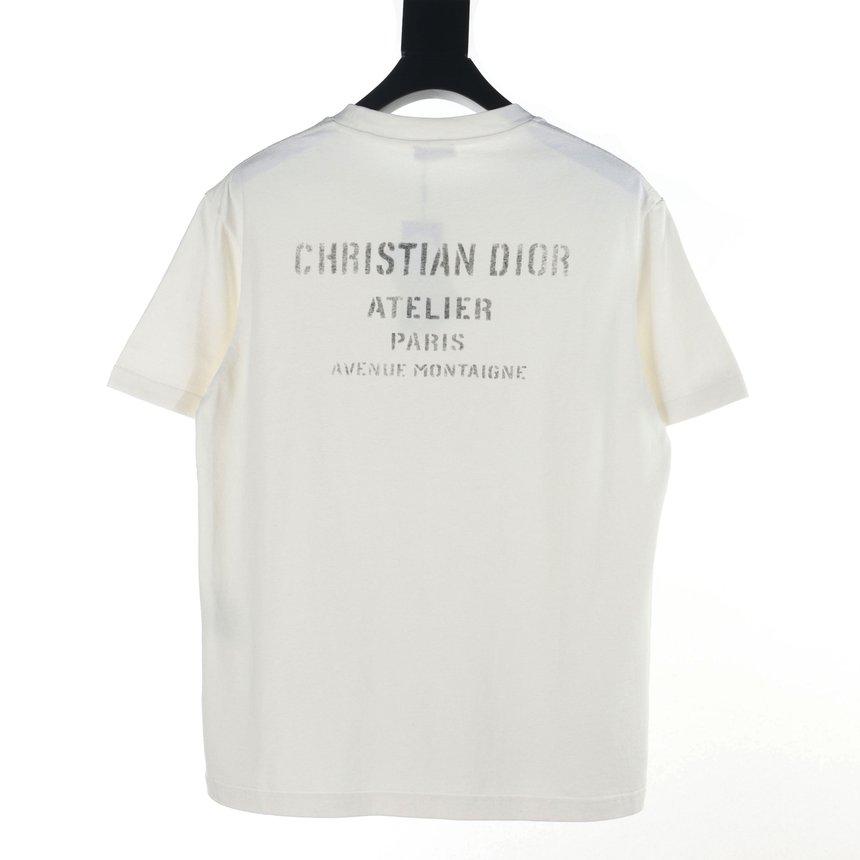 DIOR/迪奥CD 模糊字母短袖T恤 这款T恤旨在向D家设计师致敬