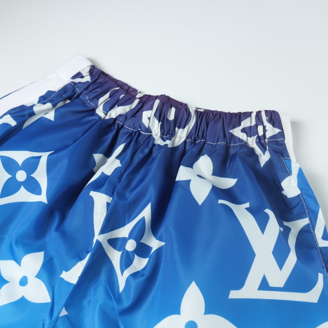 LOUIS VUITTON/路易威登LV 渐变蓝织带短裤