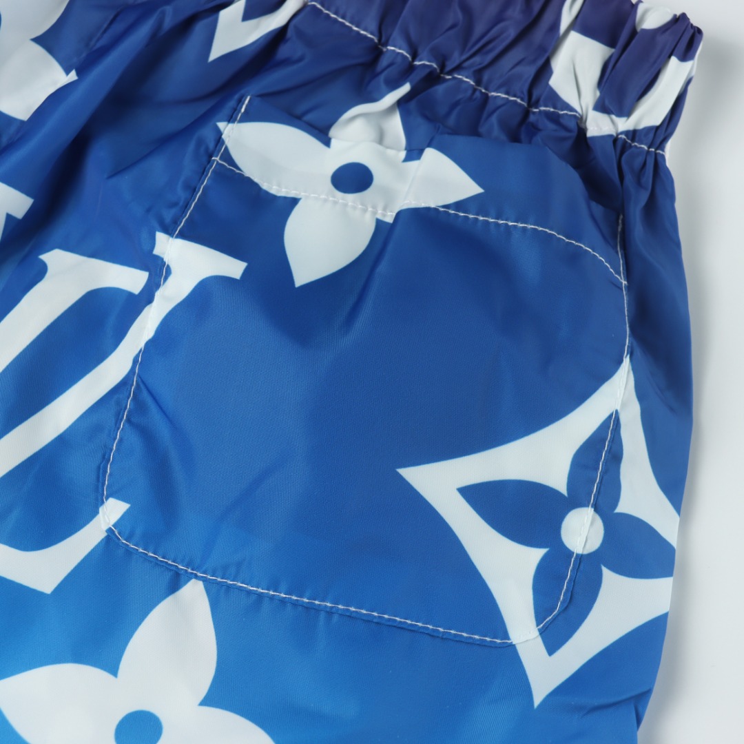 LOUIS VUITTON/路易威登LV 渐变蓝织带短裤