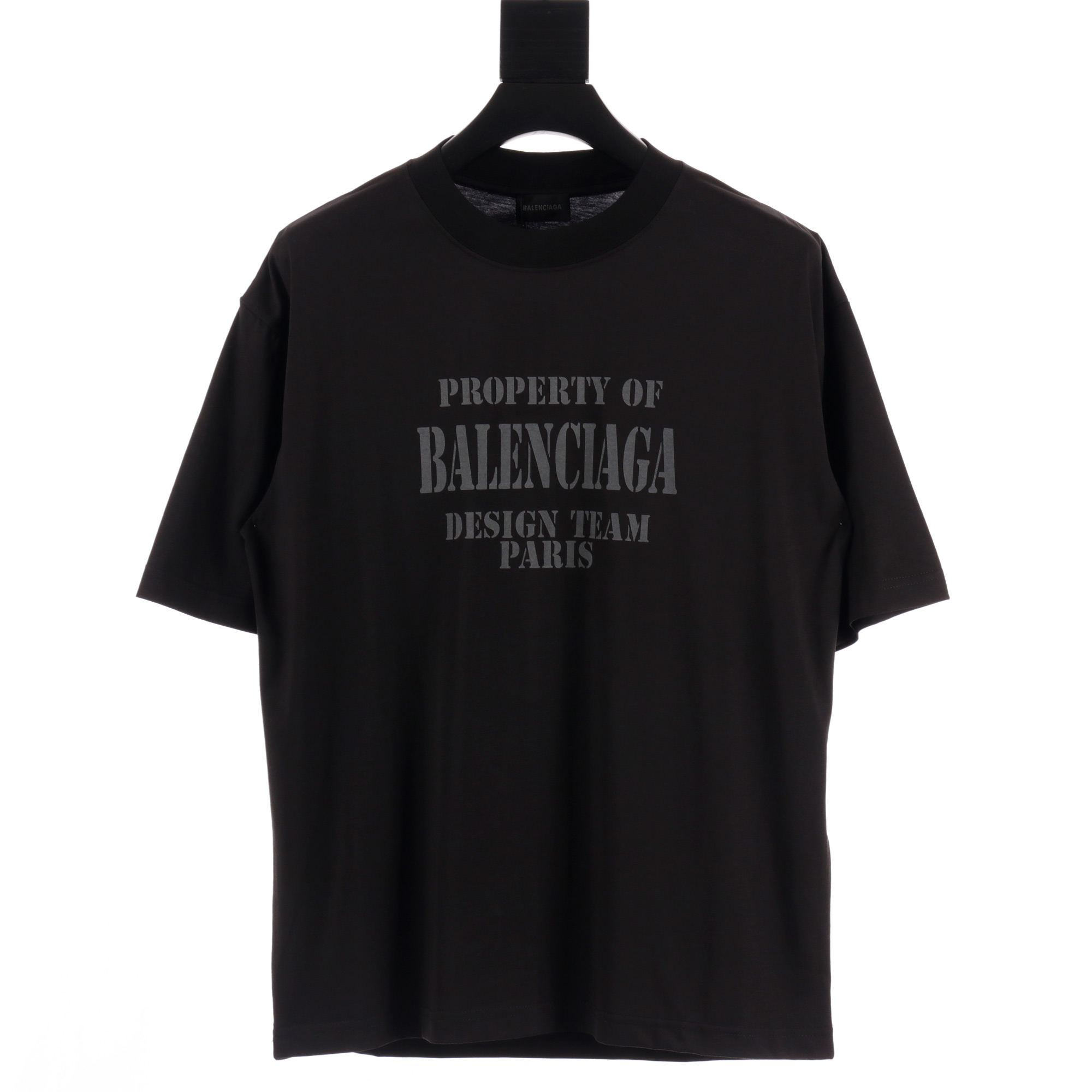 BALENCIAGA/巴黎世家BLCG 超薄凉感多行字母短袖T恤