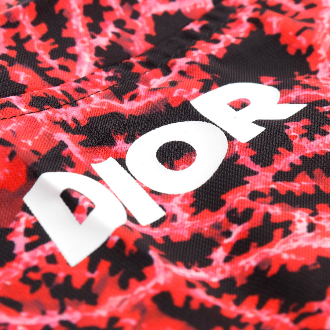 Dior/迪奥CD 珊瑚图案字母印花短裤