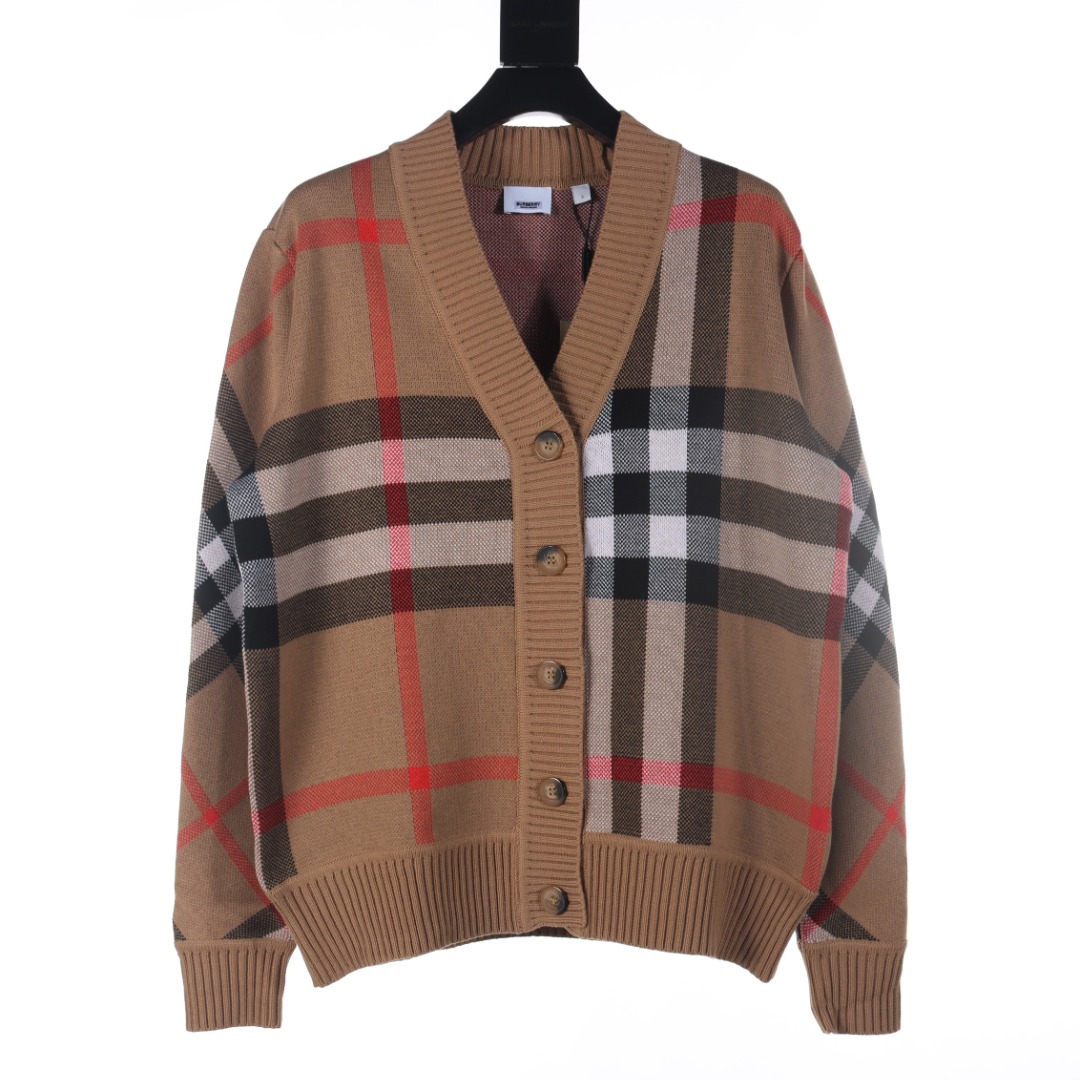 Burberry Roupa Cardigans Unissexo Tricô Poliéster Lã