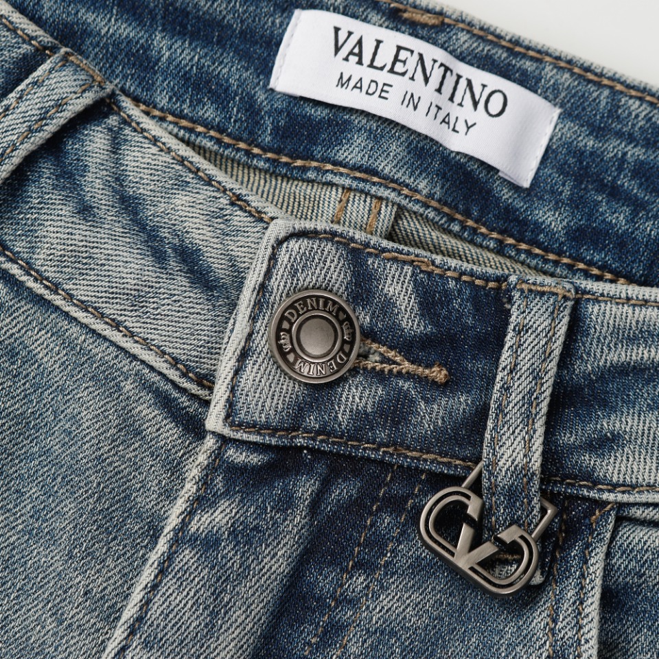 New Arrival: VL Valentino 2024 Network High-End Jeans with Imported Turkish Cotton - 图片 6