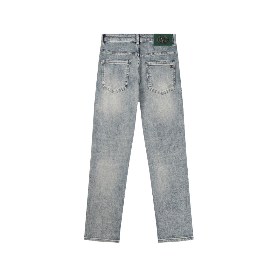 New Arrival: VL Valentino 2024 Network High-End Jeans with Imported Turkish Cotton