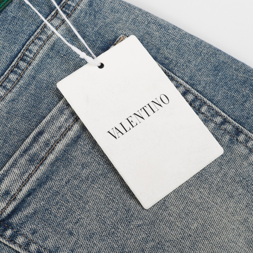 New Arrival: VL Valentino 2024 Network High-End Jeans with Imported Turkish Cotton - 图片 9