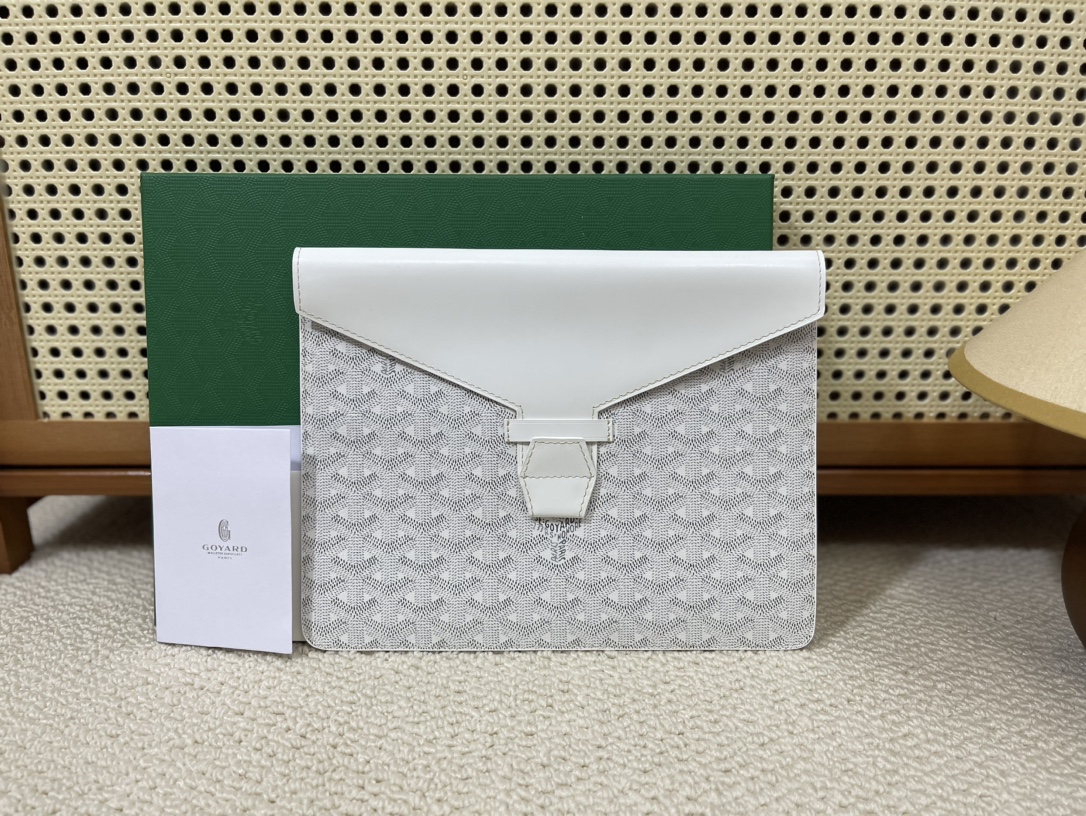 Goyard Borse Pochette Stampa Cotone PVC