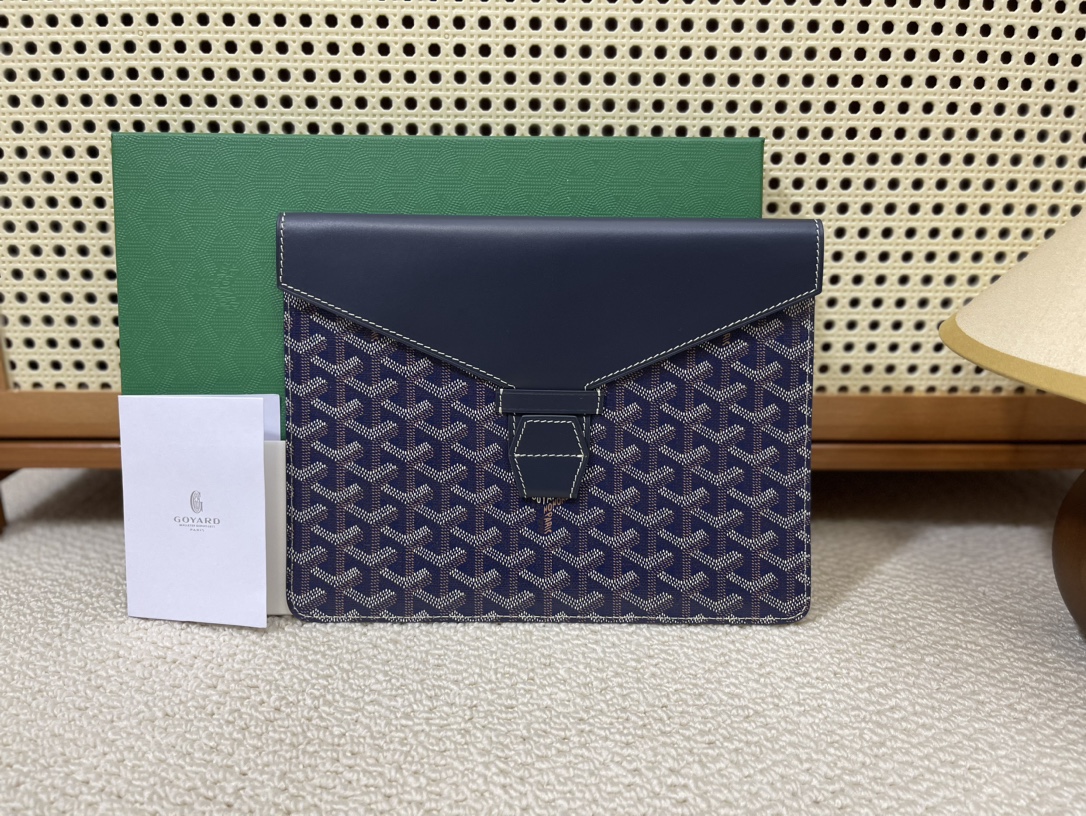 Goyard Borse Pochette Stampa Cotone PVC