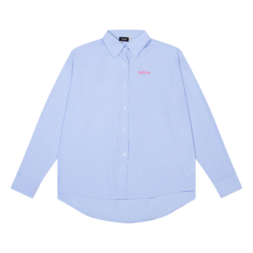 O 629, LONG SLEEVE SHIRT WITH THIN STRIPES. CODE S M L - 图片 1