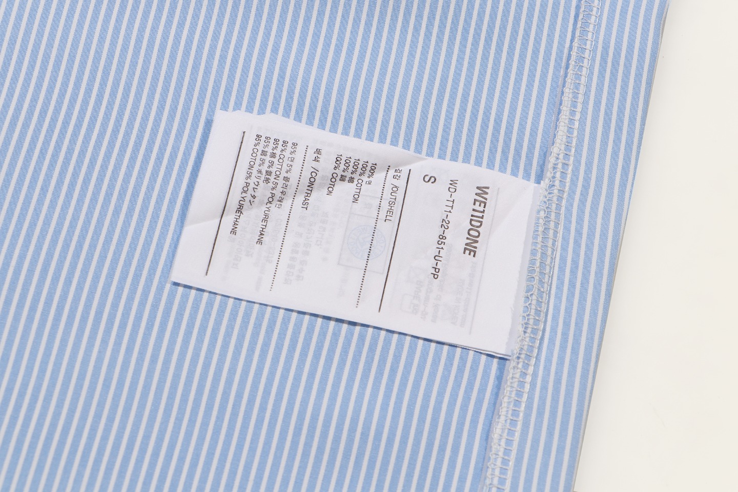 O 629, LONG SLEEVE SHIRT WITH THIN STRIPES. CODE S M L - 图片 9