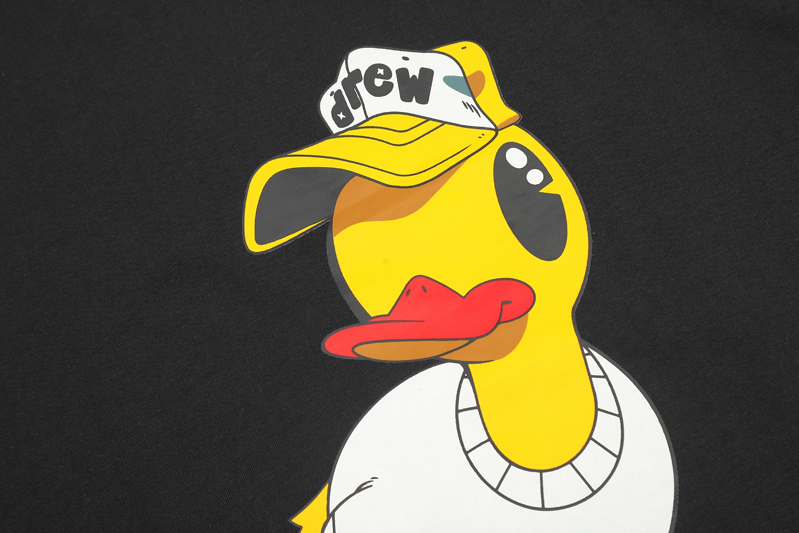 Drew house 笑脸 25ss动物黄鸭涂鸦短袖-Chinese UA Cheap High Quatity Brand Clothes Bags handbags Sneakers wholesale wholesaler seller from China Factory suppliers Fashion Clothing Shoes best Quality Beautiful Price Drew house 笑脸 25ss动物黄鸭涂鸦短袖