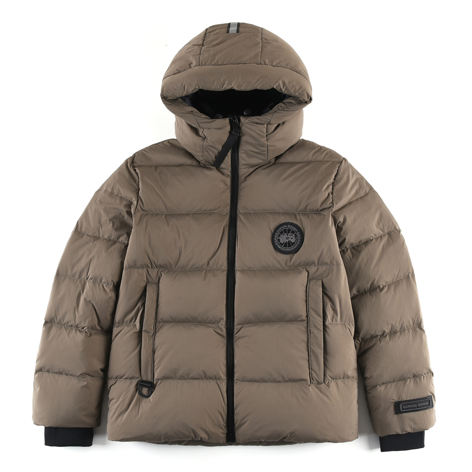 Canada Goose Clothing Down Jacket Khaki