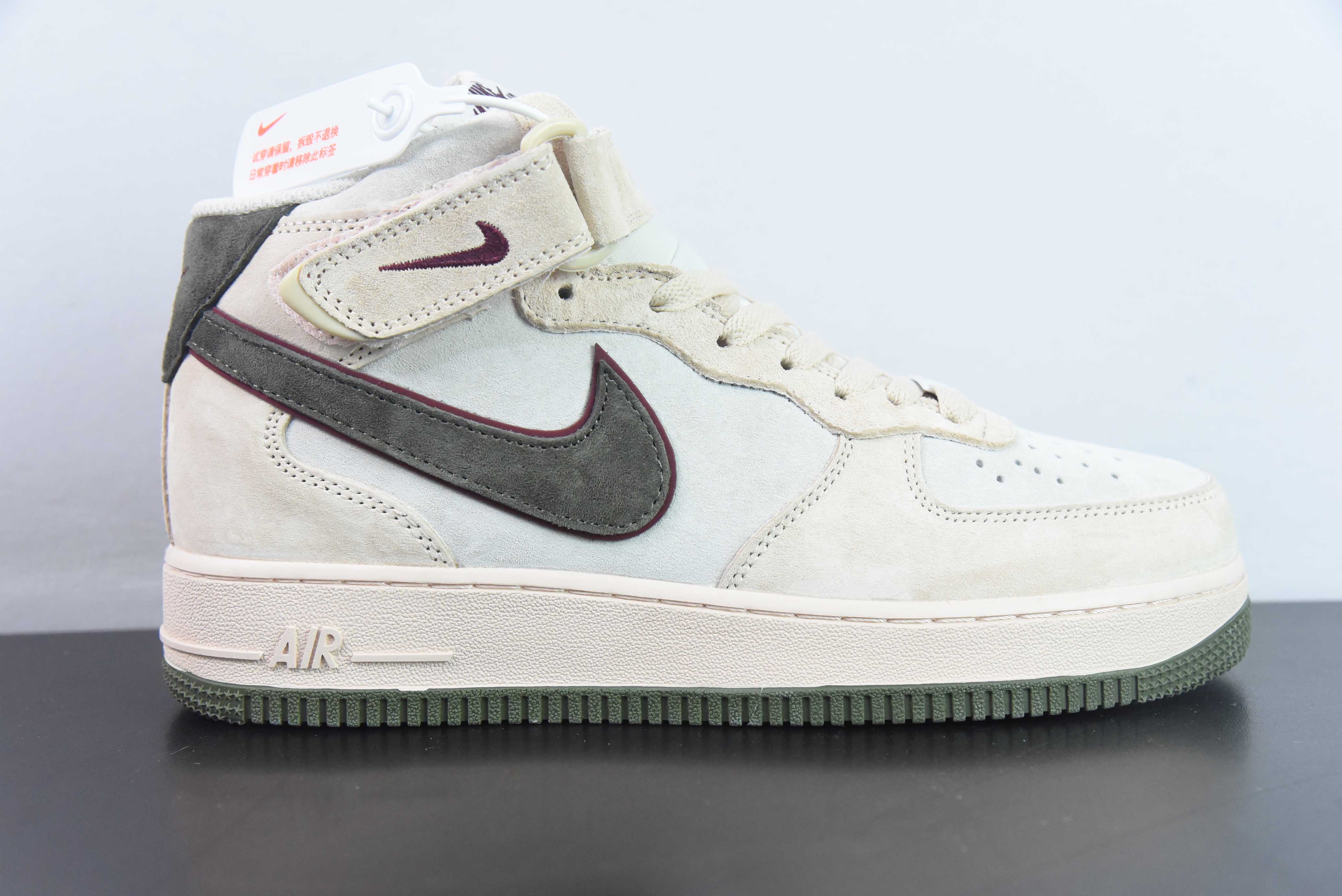 BAC53183644 Nike Air Force 1 Mid personalización creativa de One Piece, zapatillas de skate de ocio deportiva…