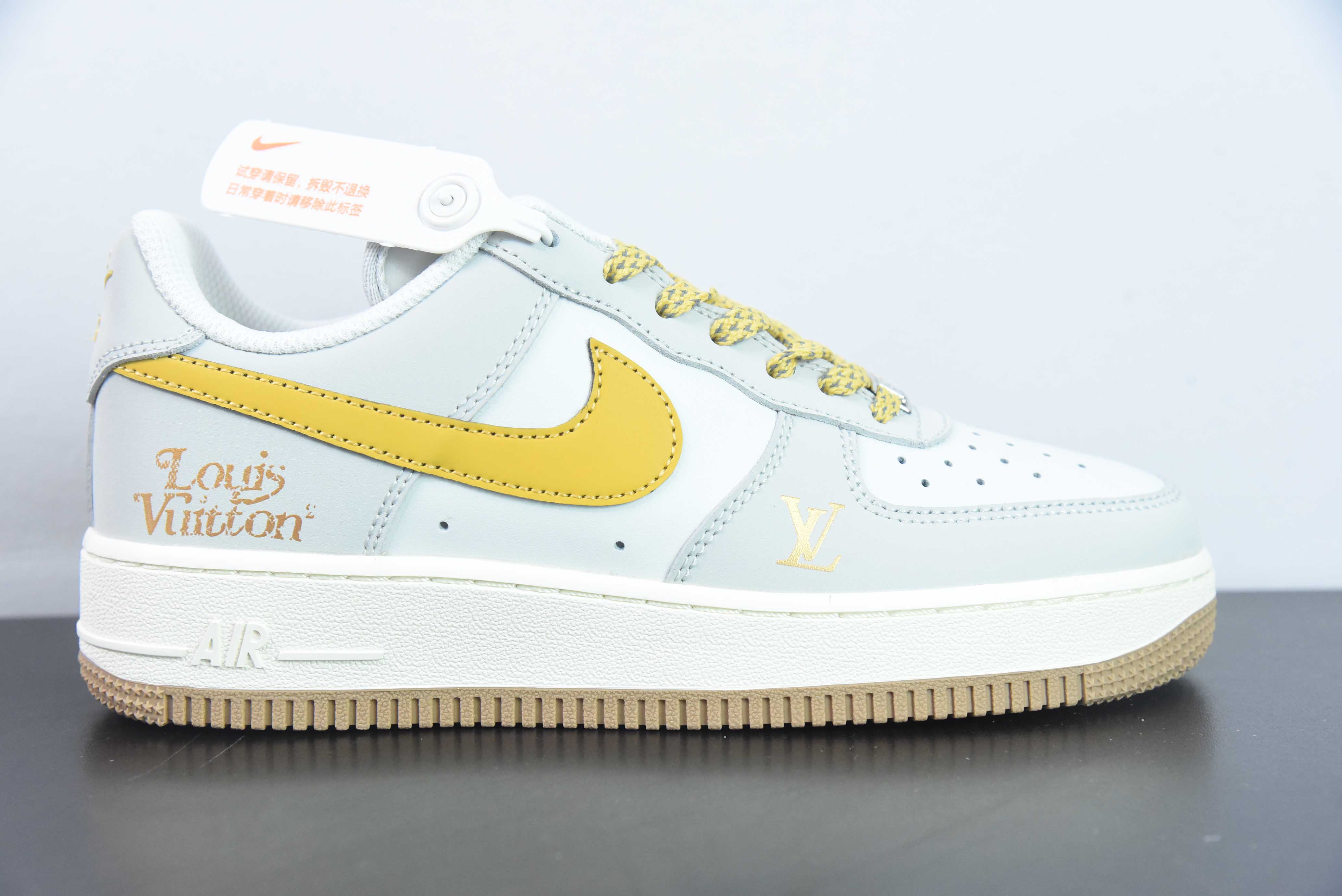 TAC55853739 ¡Venta limitada en el extranjero! NIke Air Force 1 '07 Low "edición conjunta LV -- gris cálido" A…
