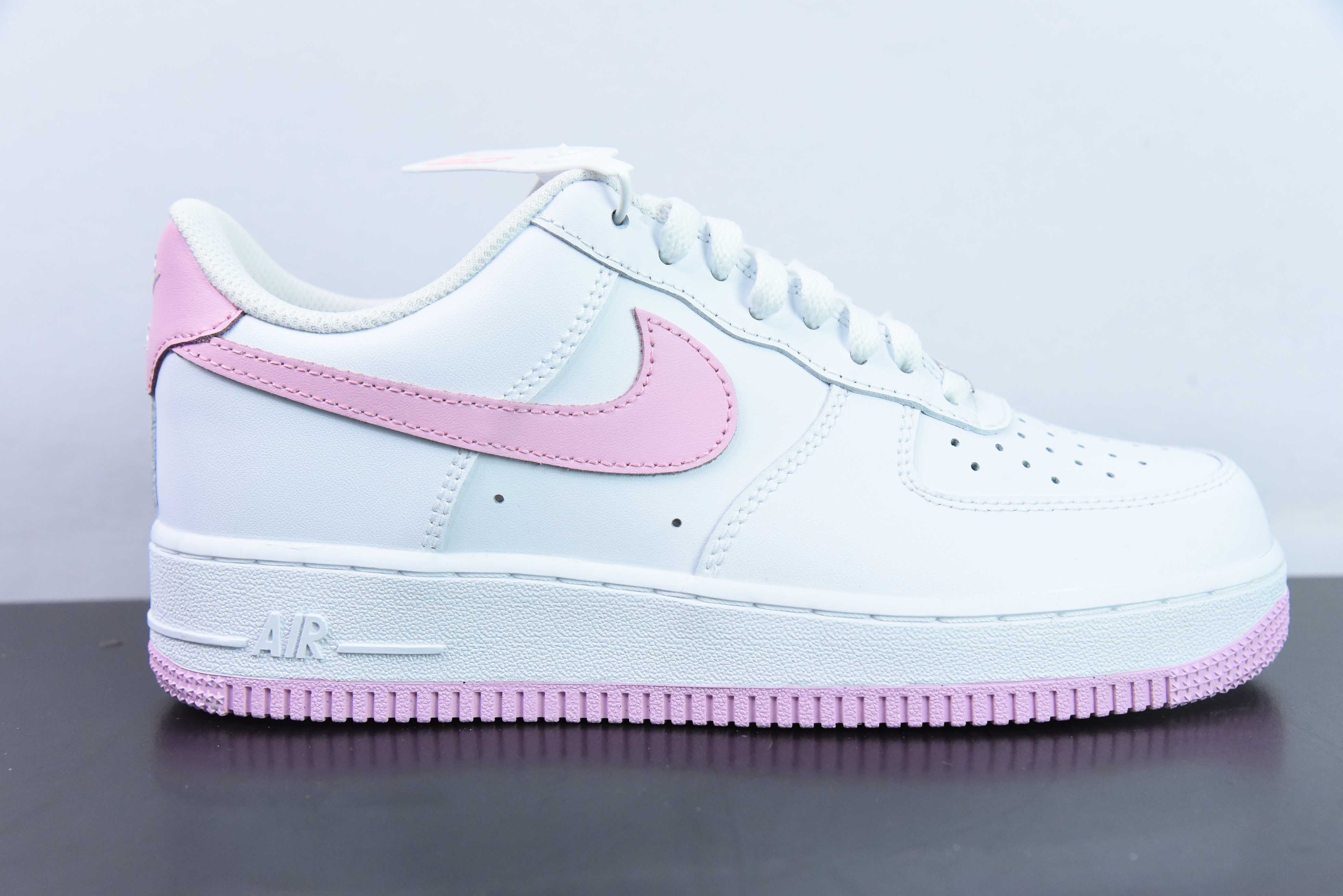 [Air Force Series]Nk Air Force 1 07 Low White Pink Air Force One Low Casual Sn