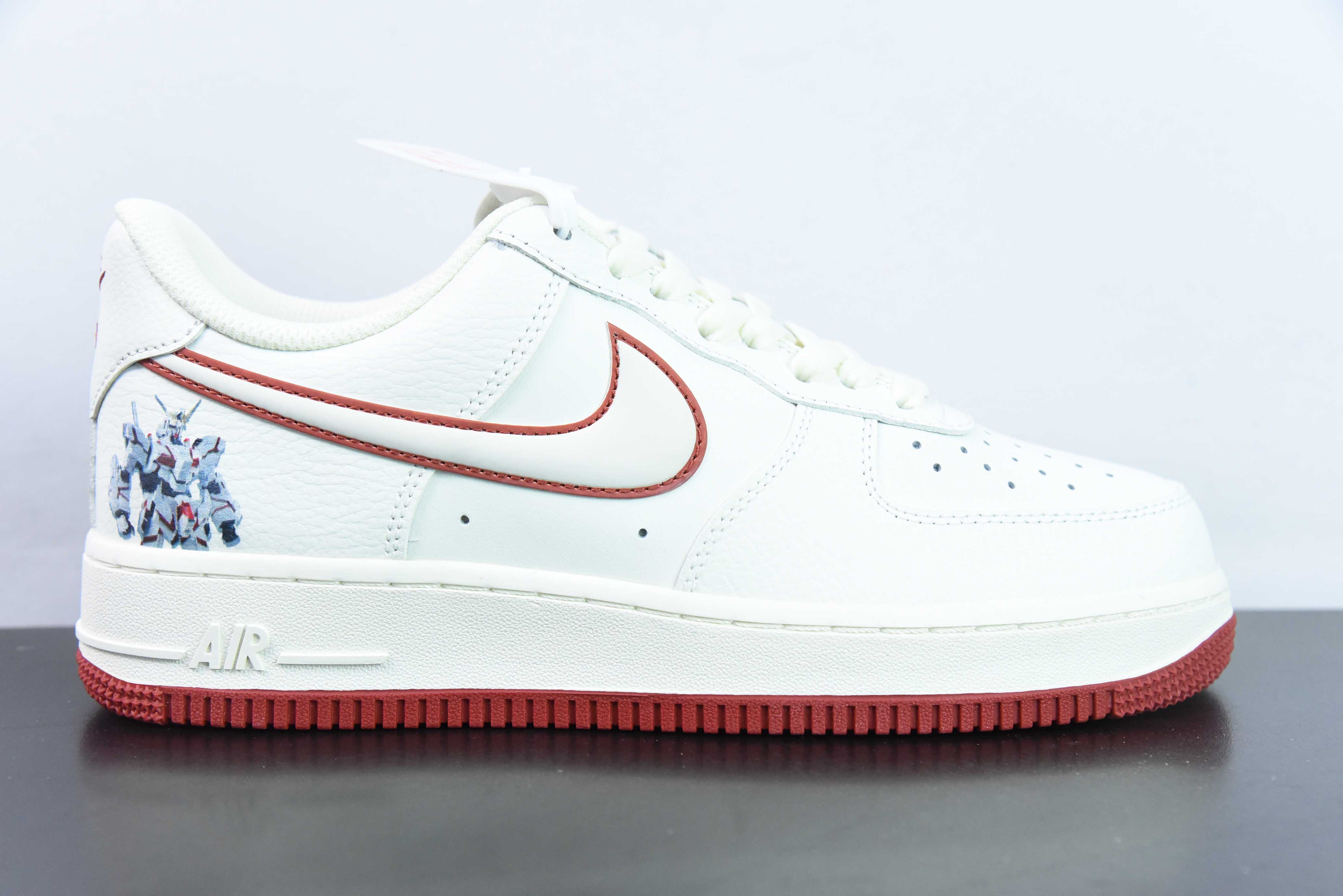 [Air Force Series]Nk Air Force 1 07 Low Gundam Theme Mi Red Air Force One Low