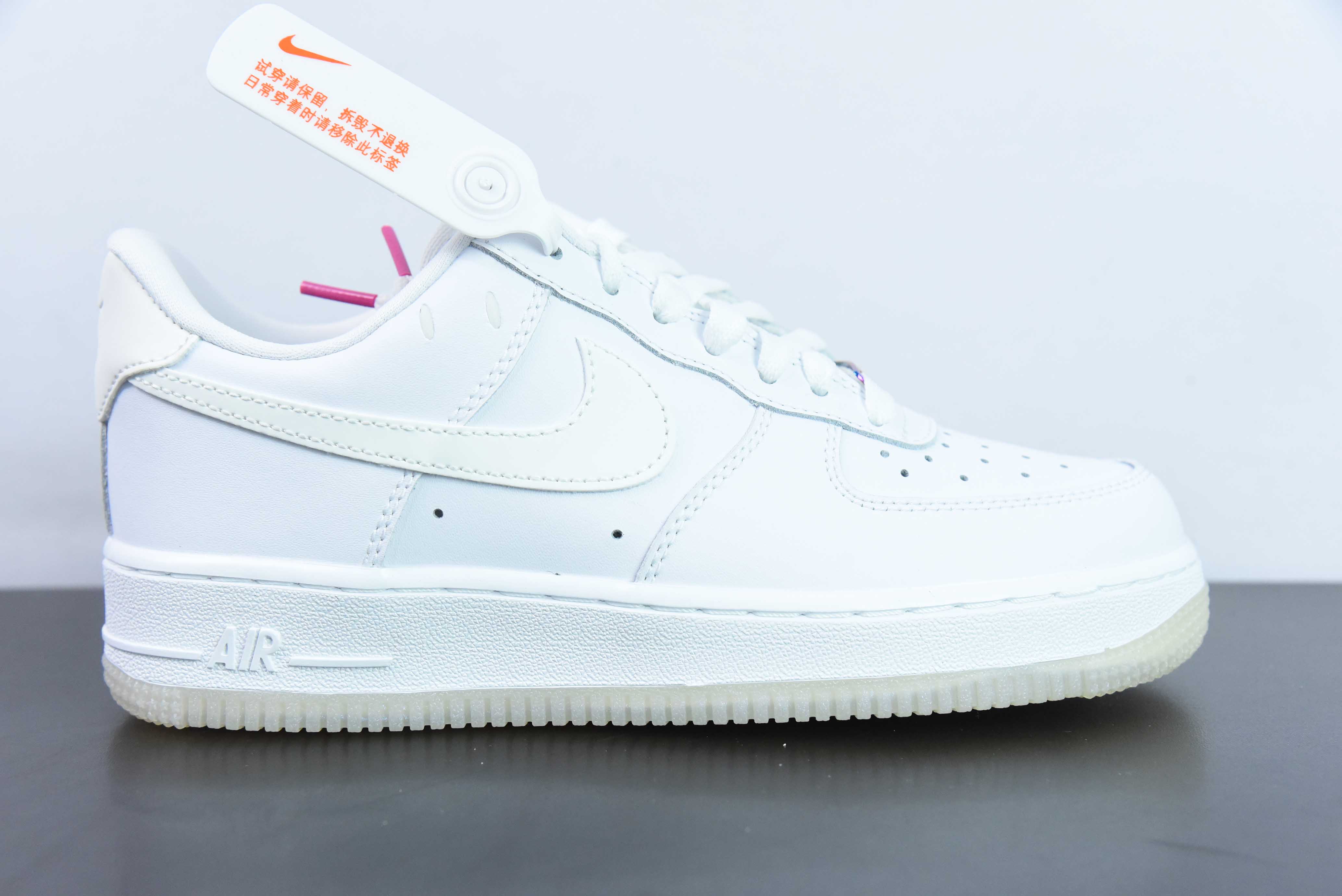 [Air Force Series]Nk Air Force 1 07 Low Purple Light Color Changing Open Laugh