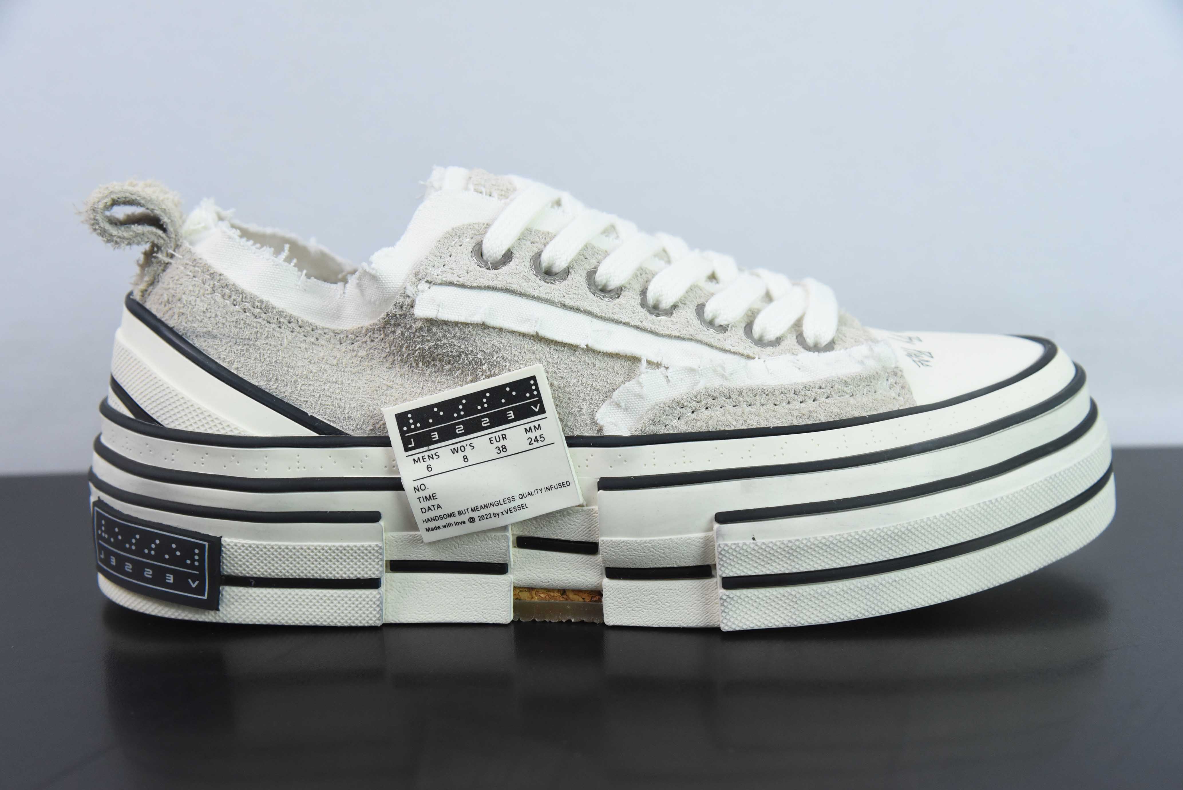 XVESSEL Peace by Piece 35 36 37 38 39 40 41 42 43 44 45 Vanness Scarpe donna