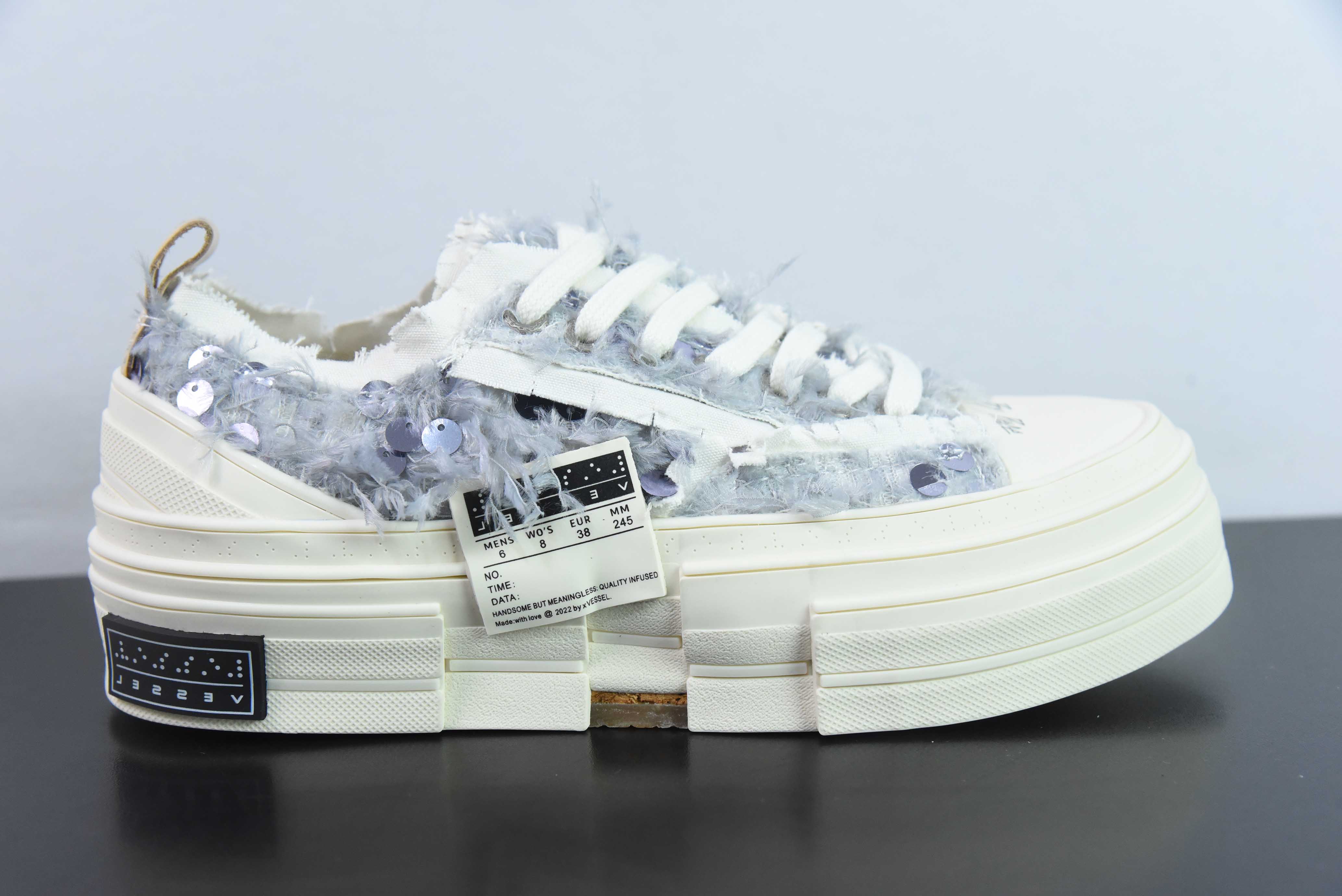 XVESSEL Peace by Piece 35 36 37 38 39 40 41 42 43 44 45 Vanness Scarpe donna