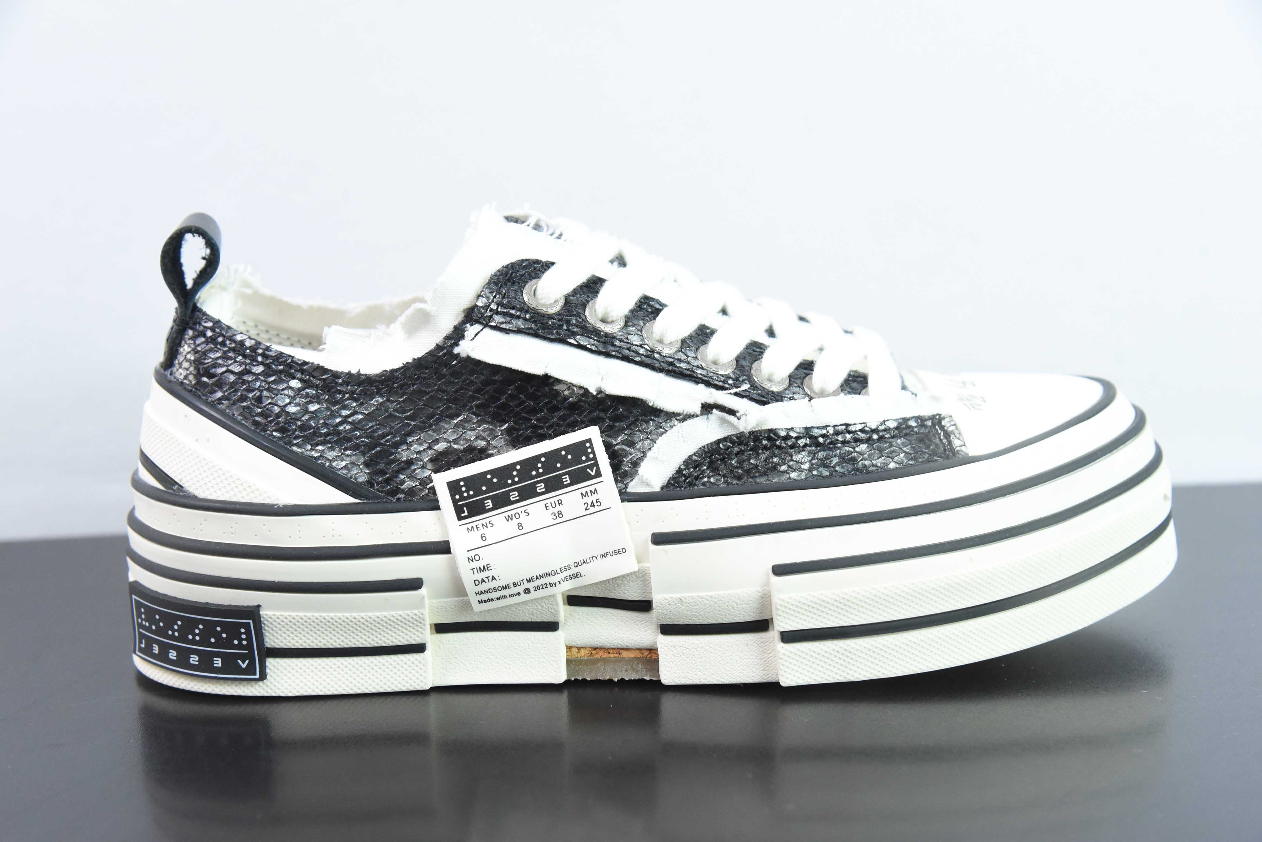 XVESSEL Peace by Piece 35 36 37 38 39 40 41 42 43 44 45 Vanness Scarpe donna