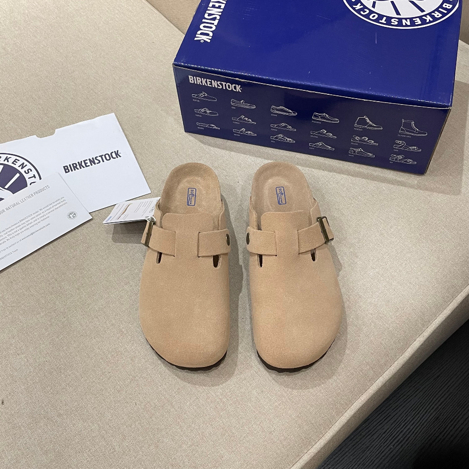 NO:403528,BIRKENSTOCK Boken semi-drag top version Upper cow reverse fur footbed cow reverse fur EVA foam bottom Size 35-45 Dark brown Pink Gray Maroon Sand Antelope Brown Supports traceless one-piece hair generation men plus 10, semi-drag, birdstock19860909BIRKENSTOCK 博肯半拖 顶级版本 鞋面牛反毛皮 垫脚牛反毛皮 EVA发泡底 码数35-45 深咖色 粉色 灰色 栗色 沙色 羚羊棕 支持无痕一件代发男加10,半拖,birkenstock,Women's Shoes