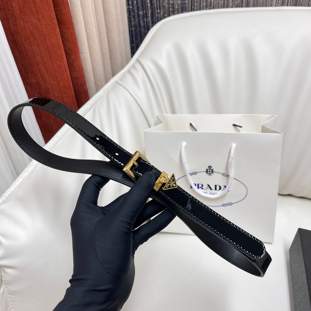 Prada Saffiano Leather Belt with Triangle Buckle | Classic Design 6 o 1i23fed9c1vjb7ekileirv63u