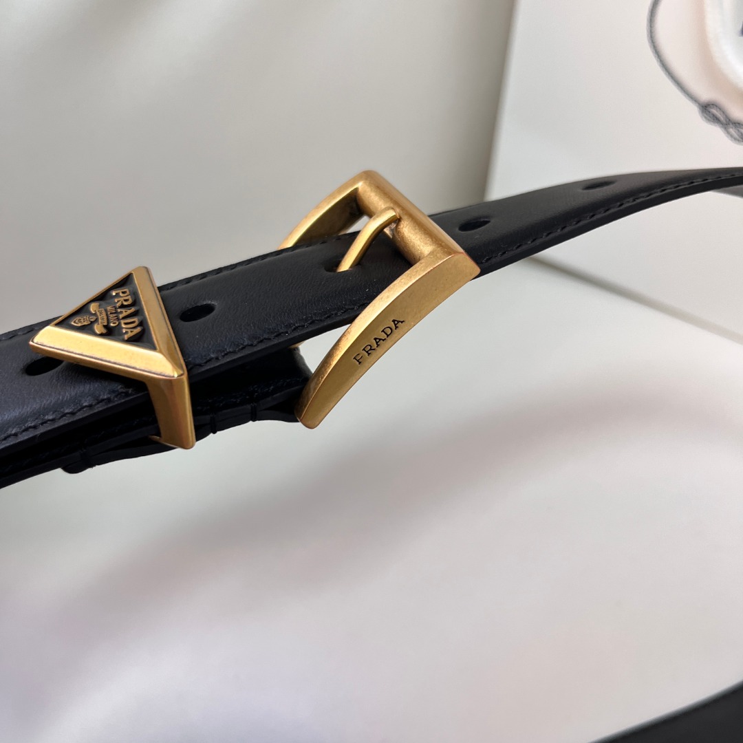 Prada Smooth Leather Belt with Triangle Logo - Elegant & Versatile 4 o 1i3cjt4id17bdnek1jar18nngc73m