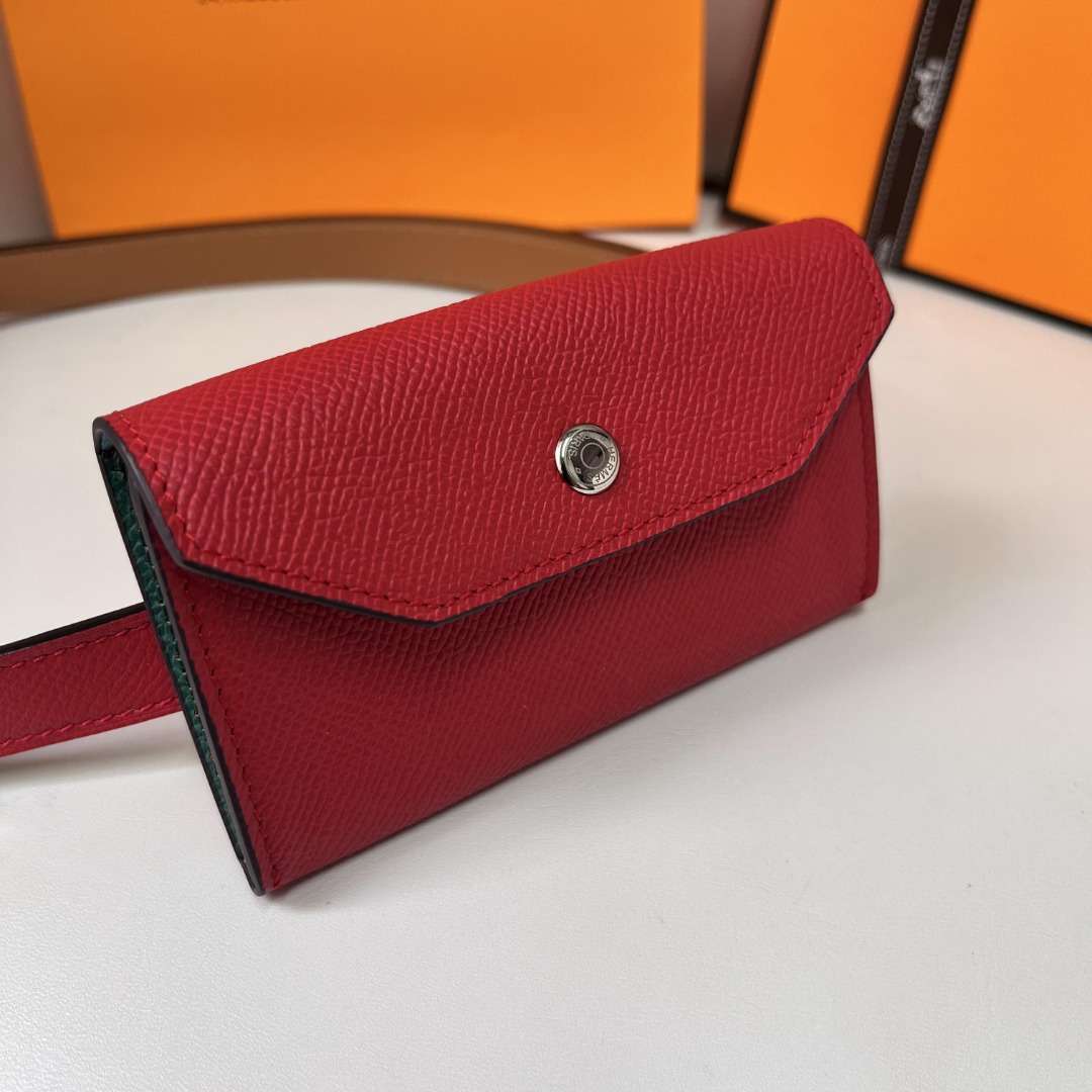 Hermès Kelly Pocket 18 Belt in Red Leather with Silver Hardware 3 o 1i5ko0ql08v5ll03cv10cihpq22