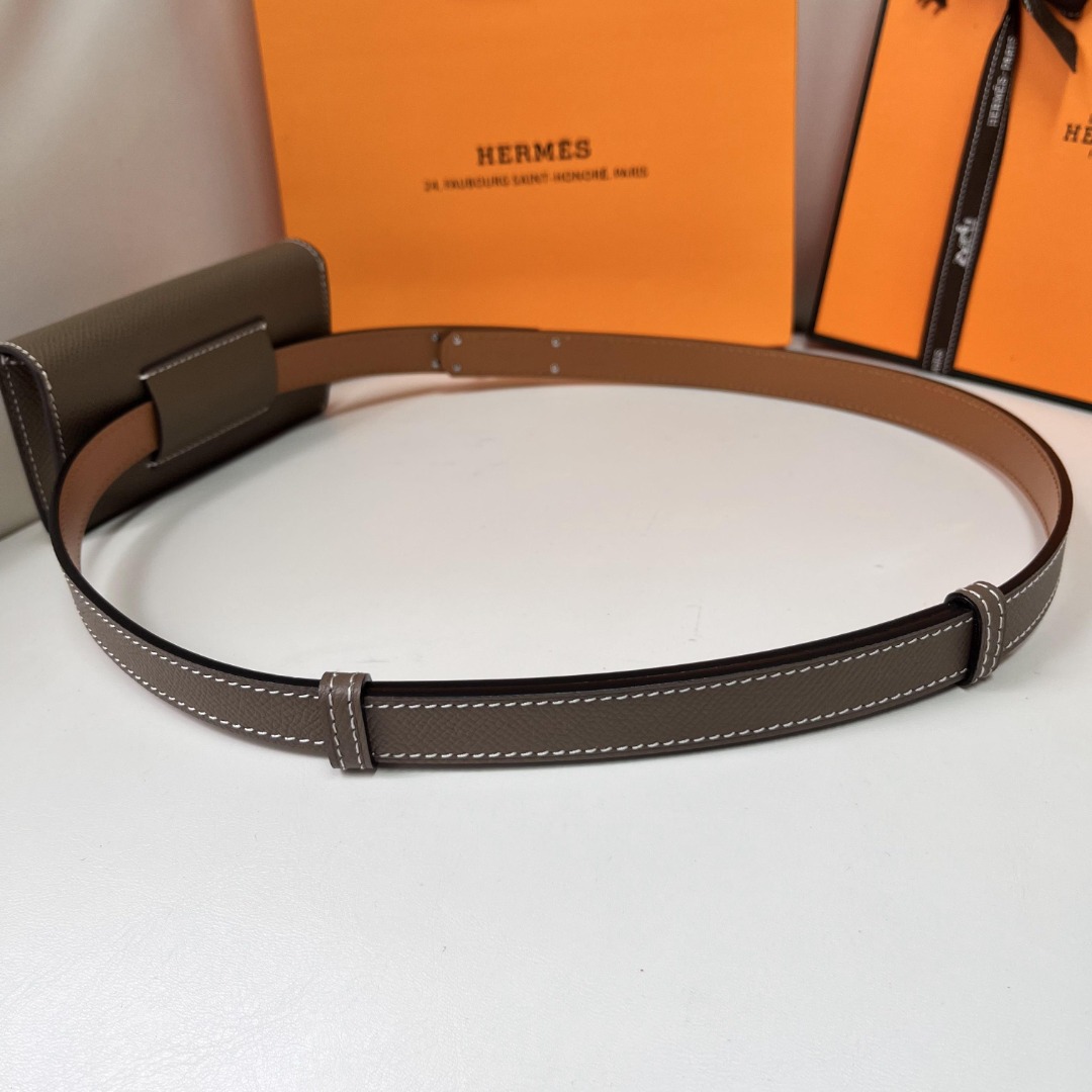 Hermes Kelly Pocket 18 Belt - French Craftsmanship, Premium Steel Buckle 4 o 1i5ko6s0vn0j14cp125v104ilao2t