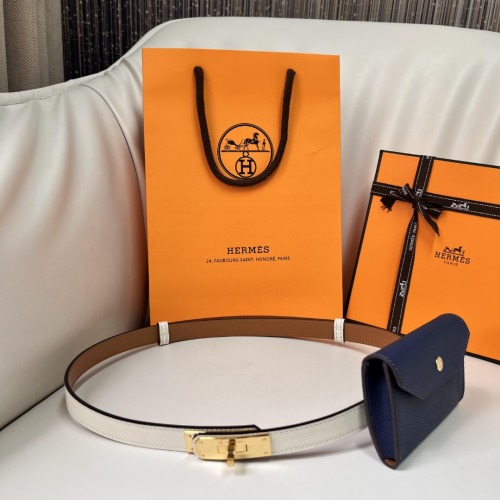 Ceinture Hermes Kelly Pocket 18 en cuir Epsom avec boucle en acier doré A 1 Ceinture Hermes Kelly Pocket 18 en cuir Epsom avec boucle en acier doré A