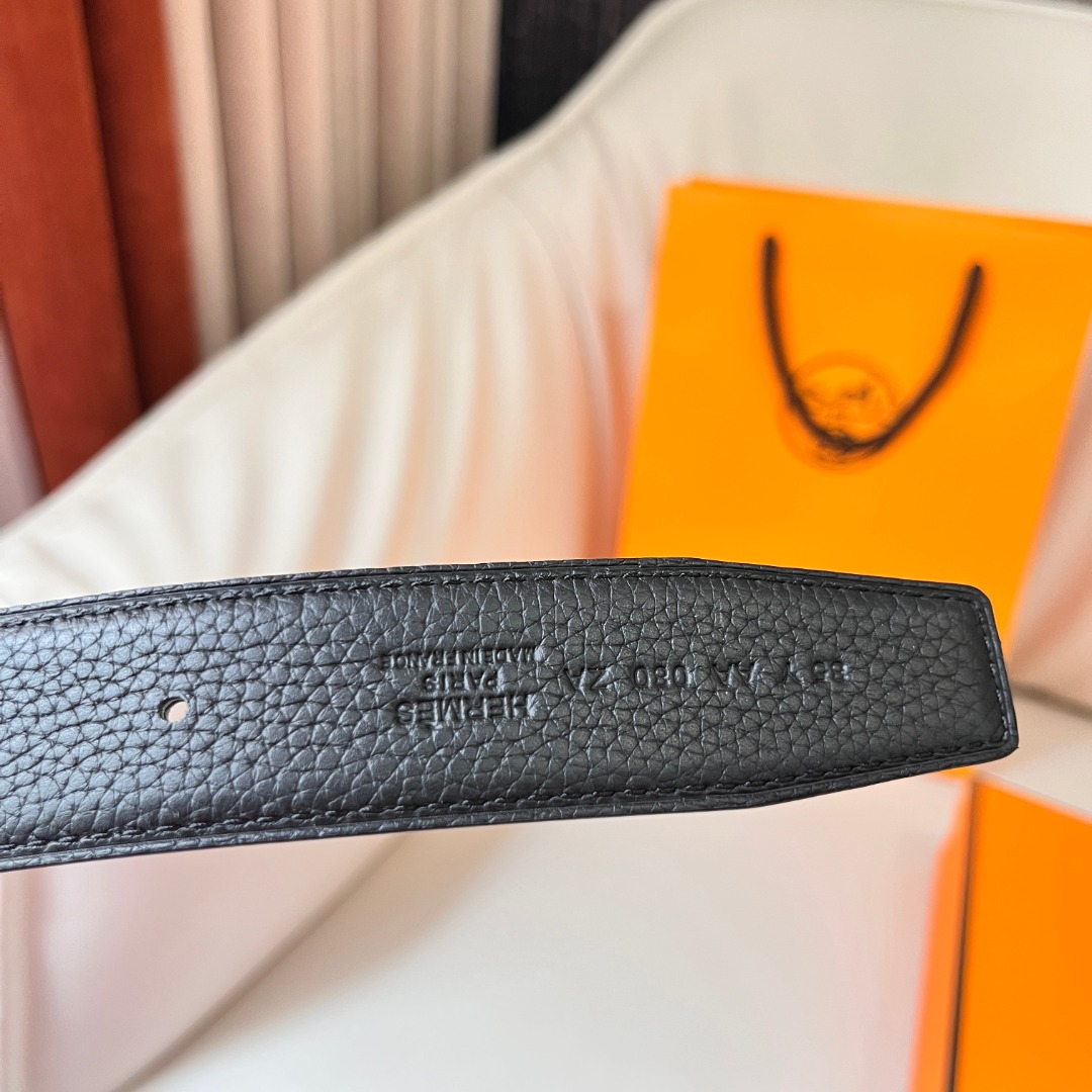 Hermes Classic H Buckle Reversible Leather Belt 3.2 cm - Stylish & Elegant 6 o 1i6opct91pass0m1p9p1e2e11pv1m