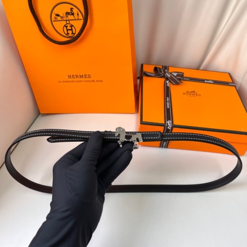 Hermes Swift & Epsom Calfskin Reversible Belt 1.3mm with Horse Buckle 1 Hermes Swift & Epsom Calfskin Reversible Belt 1.3mm with Horse Buckle