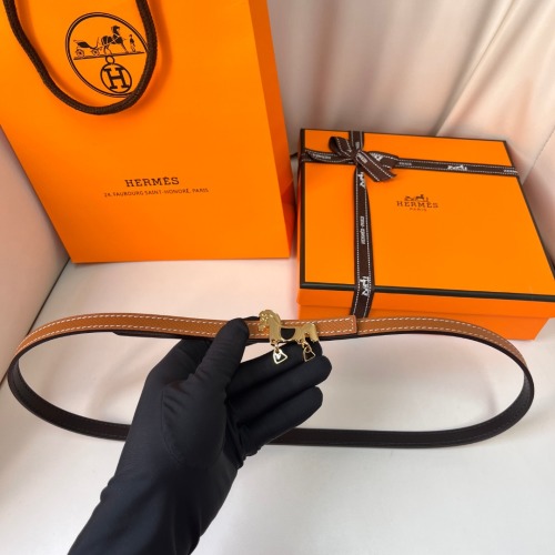 Hermès Swift & Epsom Kalfsleer Dubbelzijdige Riem 13 mm - Elegant & Tijdloos 1 Hermès Swift & Epsom Kalfsleer Dubbelzijdige Riem 13 mm - Elegant & Tijdloos