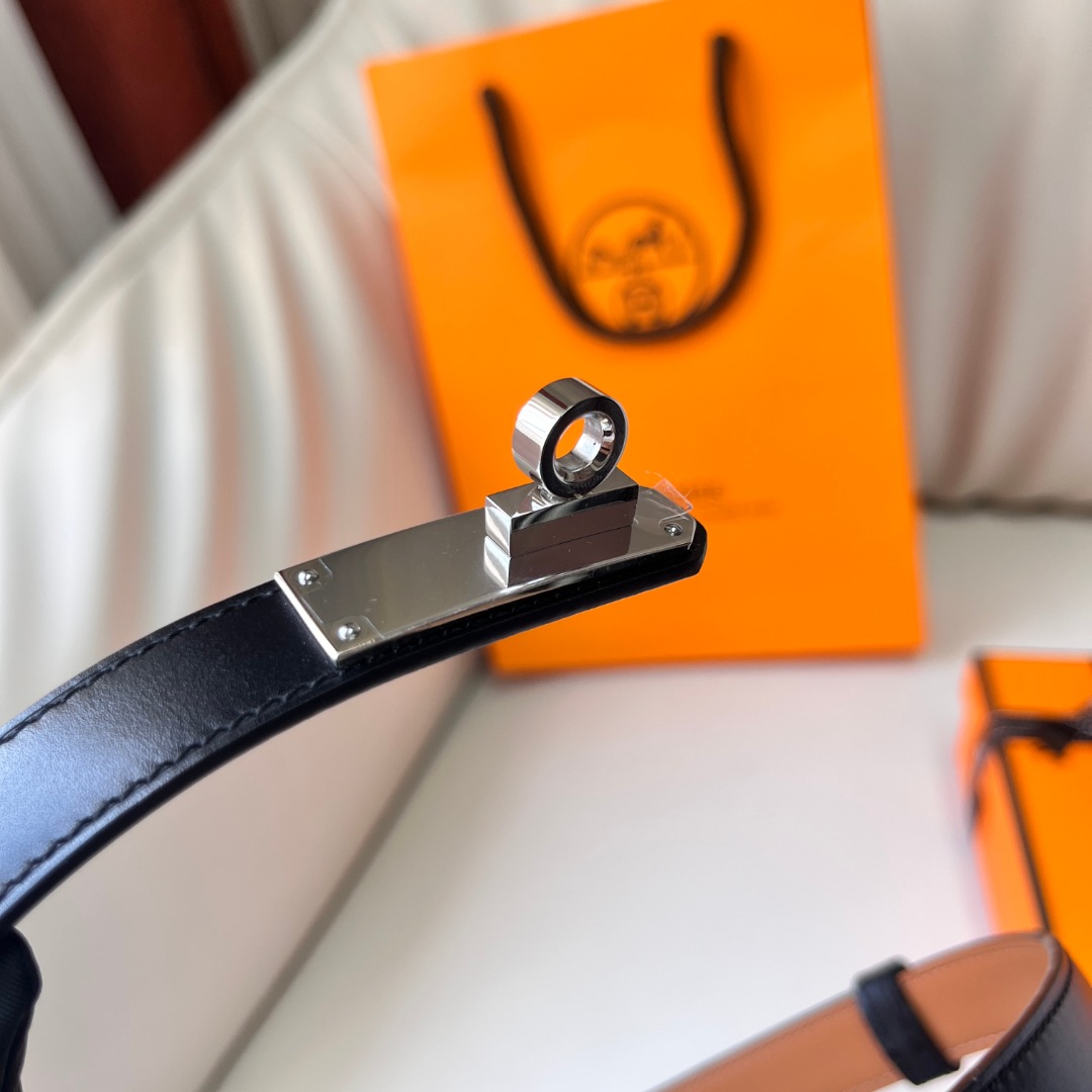 Hermes Kelly 18 Belt - French Leather, Adjustable, All-Inclusive Packaging 10 o 1ib194t3t1386fvb72p1ebi1j3r13