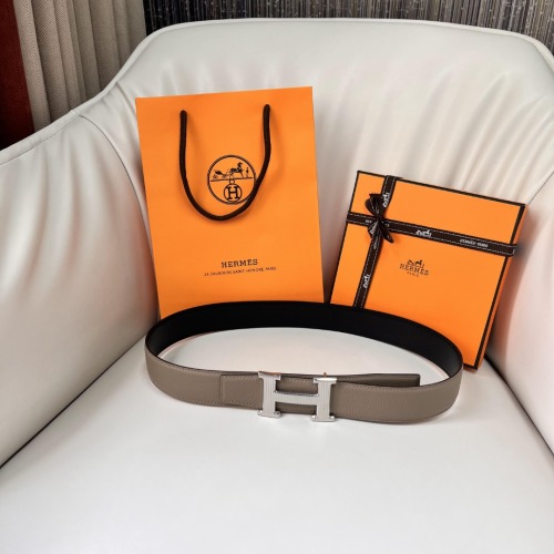Hermes H Buckle Reversible Leather Belt, 3.8 cm - Elegant & Versatile 1 Hermes H Buckle Reversible Leather Belt, 3.8 cm - Elegant & Versatile