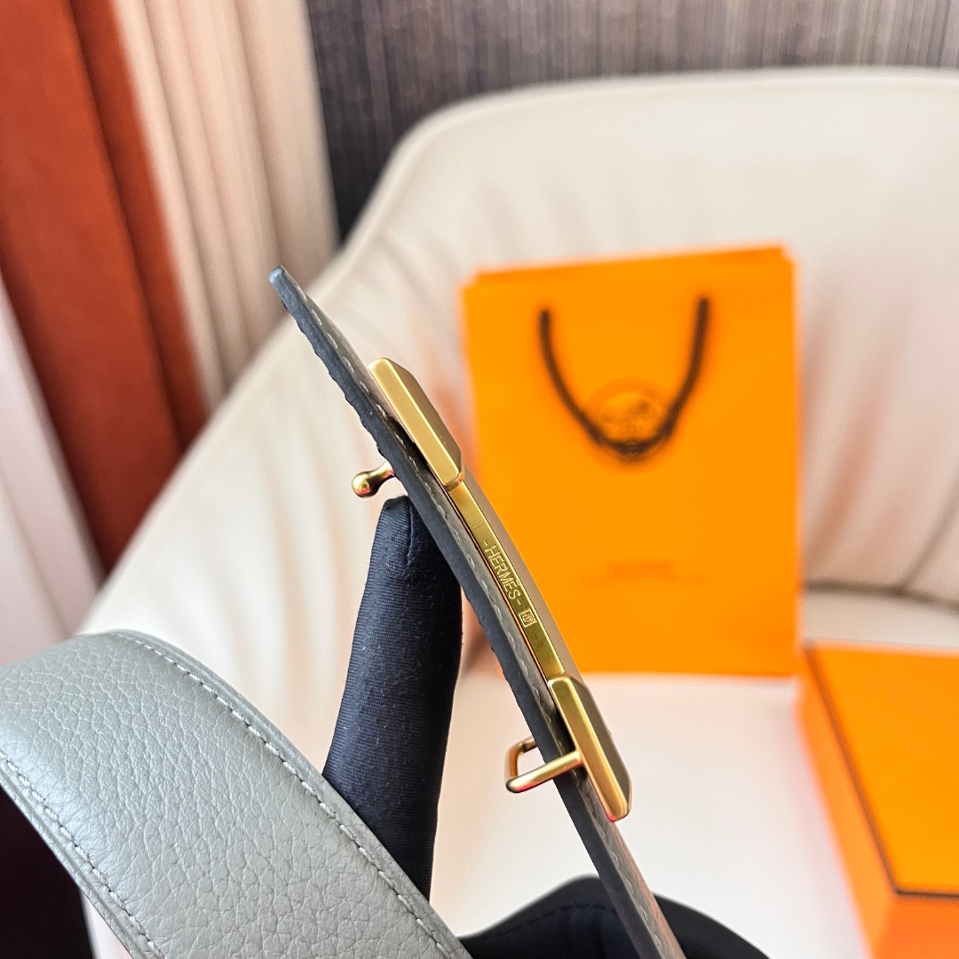 Hermes H Buckle Reversible Leather Belt, 3.2cm Width, Gift Packaging Included 10 o 1ic06lg17q5nf3fck51ngt6263d