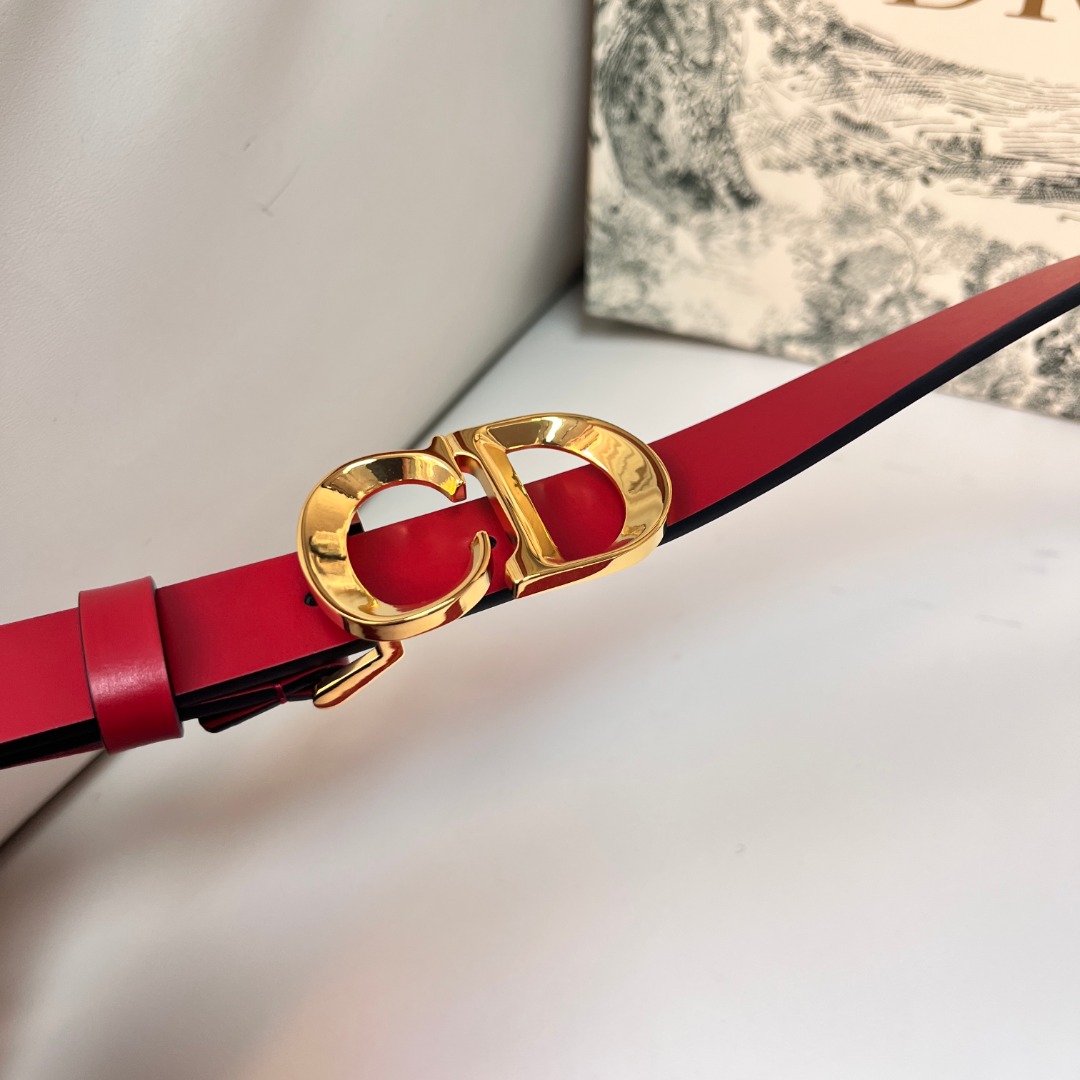 DIOR Red Leather Belt with Enamel Buckle - Elegant and Stylish 3 o 1ickqpblv1lmd13mn10pv1g1k10v12r