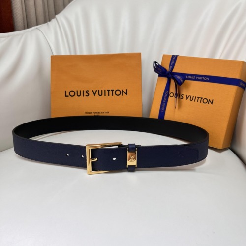 Louis Vuitton Cinturón para Hombre, Diseño Clásico y Elegante, 3.5cm Ancho 1 Louis Vuitton Cinturón para Hombre, Diseño Clásico y Elegante, 3.5cm Ancho