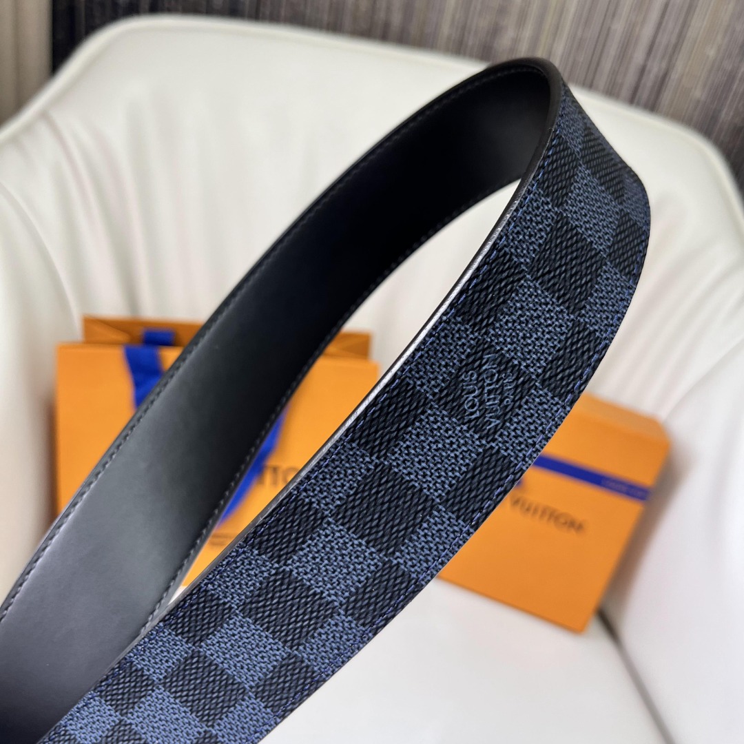 Louis Vuitton Damier Canvas Belt with LV Initial Buckle, 4.0 cm 9 o 1icpsvkvk1pl430hfu2q8511f