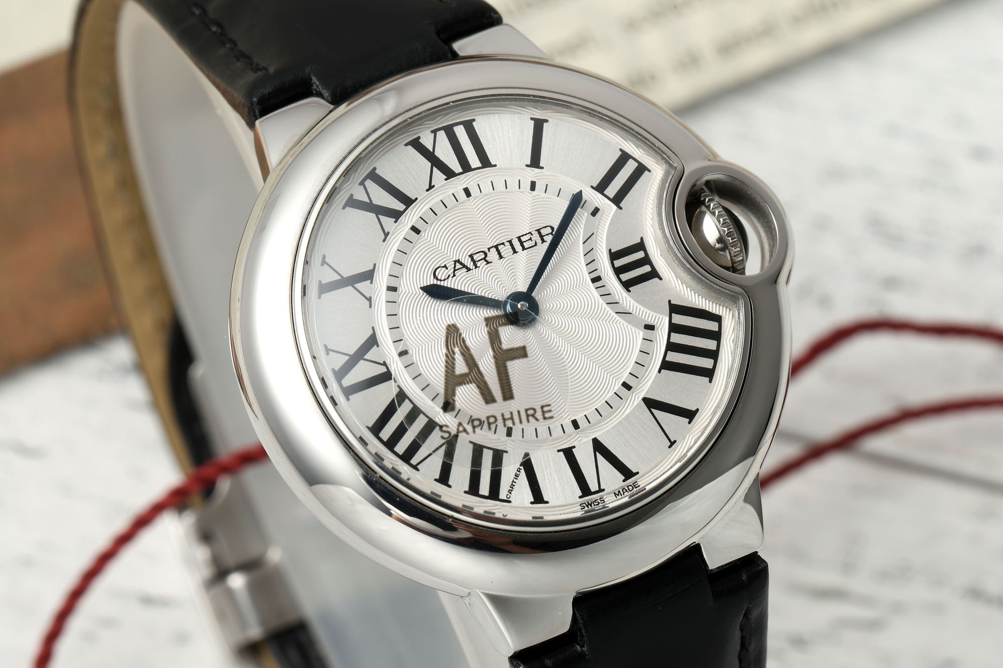 Title: AF Super-Priced Cartier 33mm Blue Balloon Watch Summary Summary: AF offers high-quality Cartier 33mm Blue Balloon watch replicas with premium materials and Swiss stone