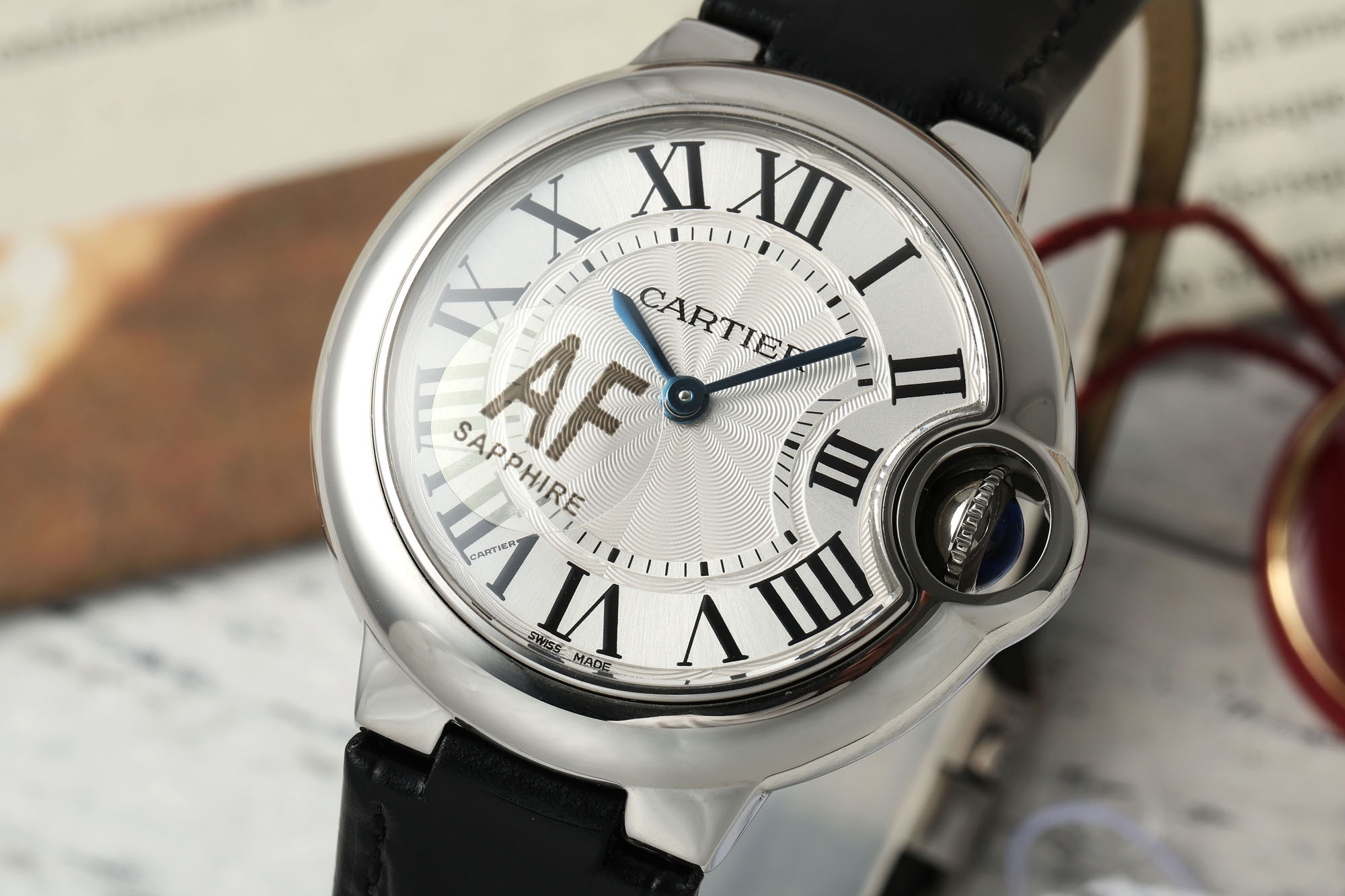 Title: AF Super-Priced Cartier 33mm Blue Balloon Watch Summary Summary: AF offers high-quality Cartier 33mm Blue Balloon watch replicas with premium materials and Swiss stone - 图片 2