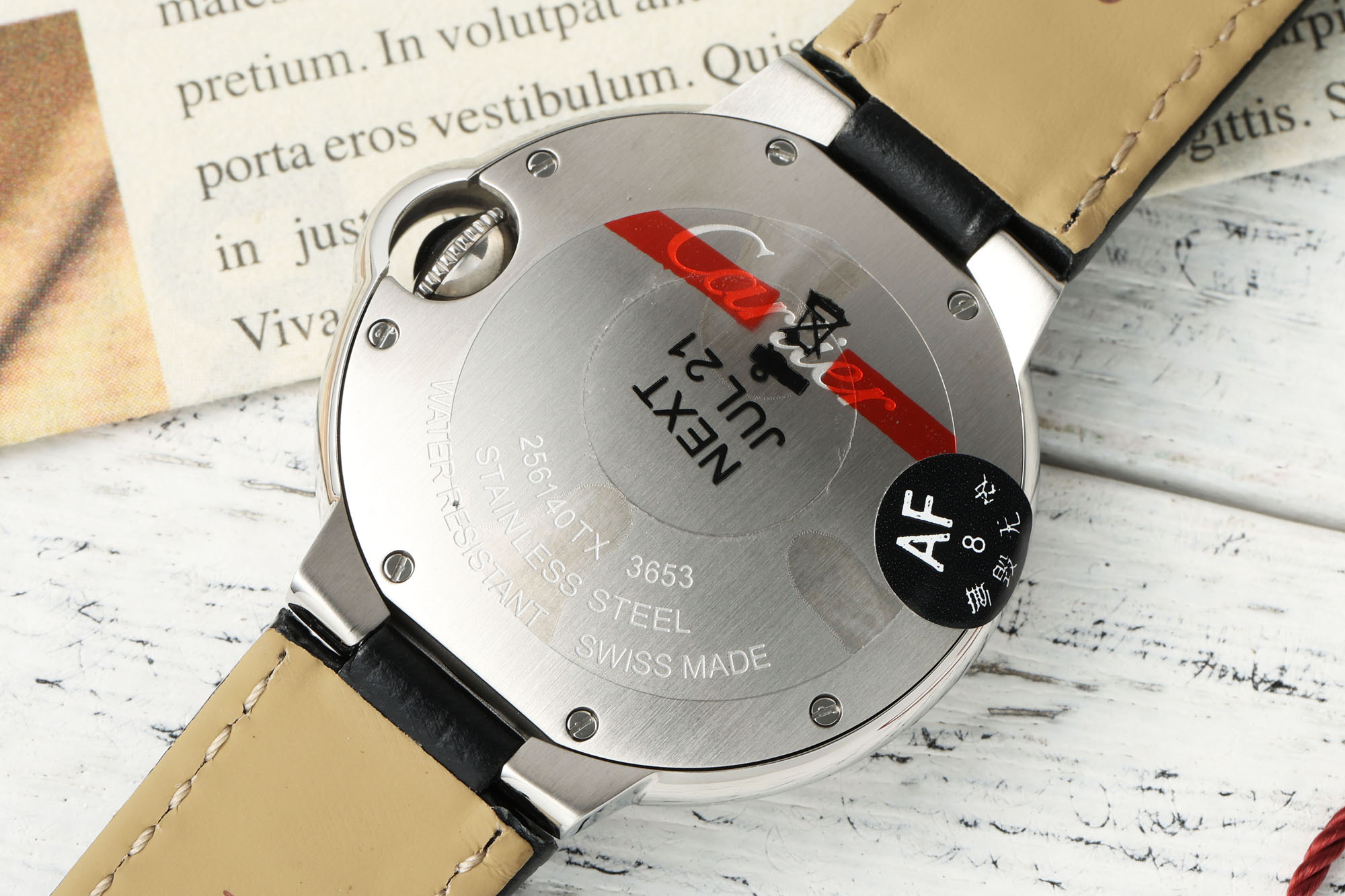 Title: AF Super-Priced Cartier 33mm Blue Balloon Watch Summary Summary: AF offers high-quality Cartier 33mm Blue Balloon watch replicas with premium materials and Swiss stone - 图片 7