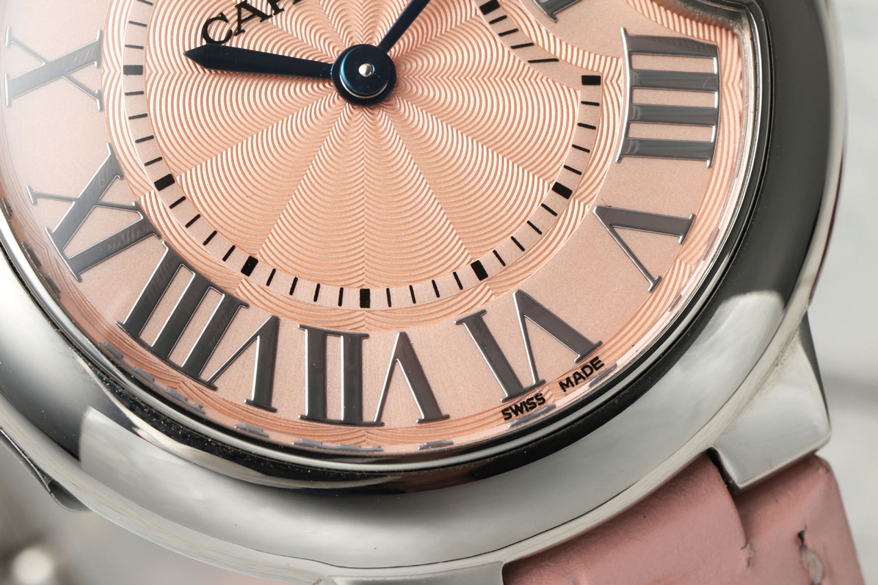 “Cartier 33mm Blue Balloon Watch: High-Quality Swiss Stone Core, Steel Surface, and Multi-Color Material Options” - 图片 4