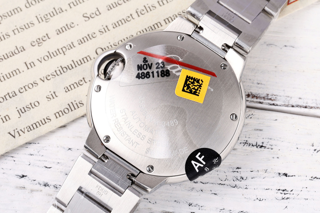 “AF Cartier 33mm Blue Balloon Watch: Swiss-Made Precision with High-Quality Materials for Stylish Daily Wear” - 图片 7